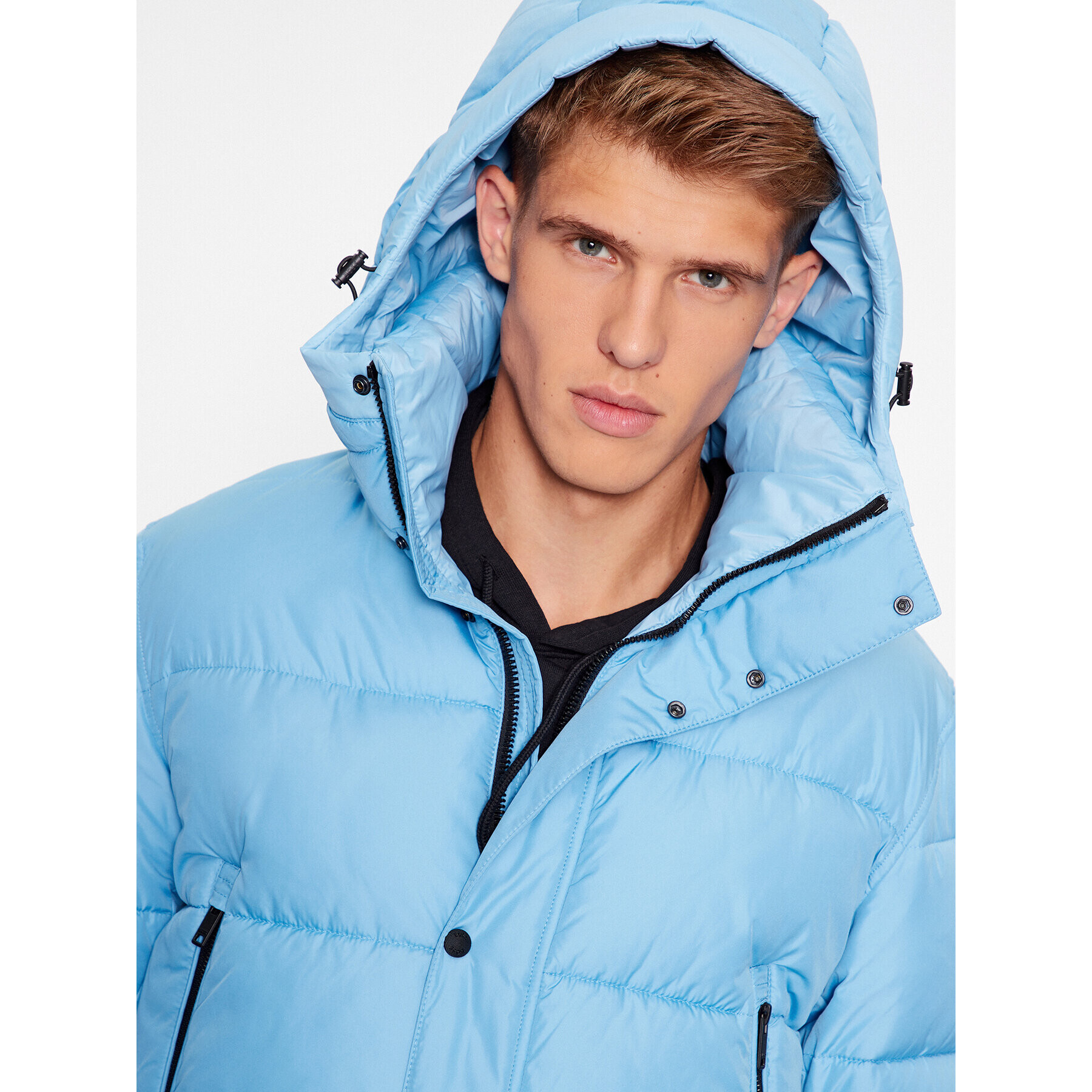 Boss Пухено яке Omaris 50499542 Син Regular Fit - Pepit.bg