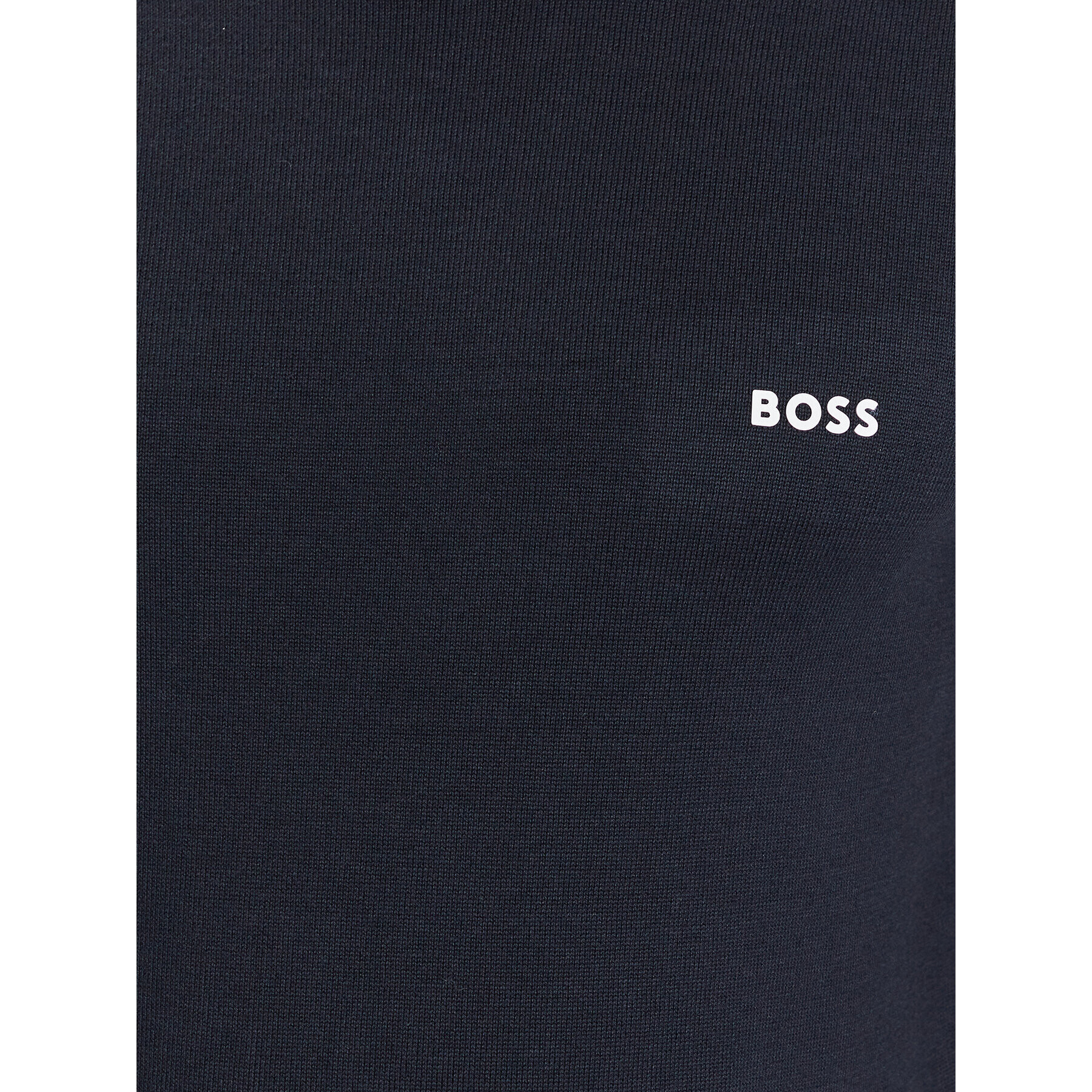 Boss Пуловер 50482411 Тъмносин Regular Fit - Pepit.bg