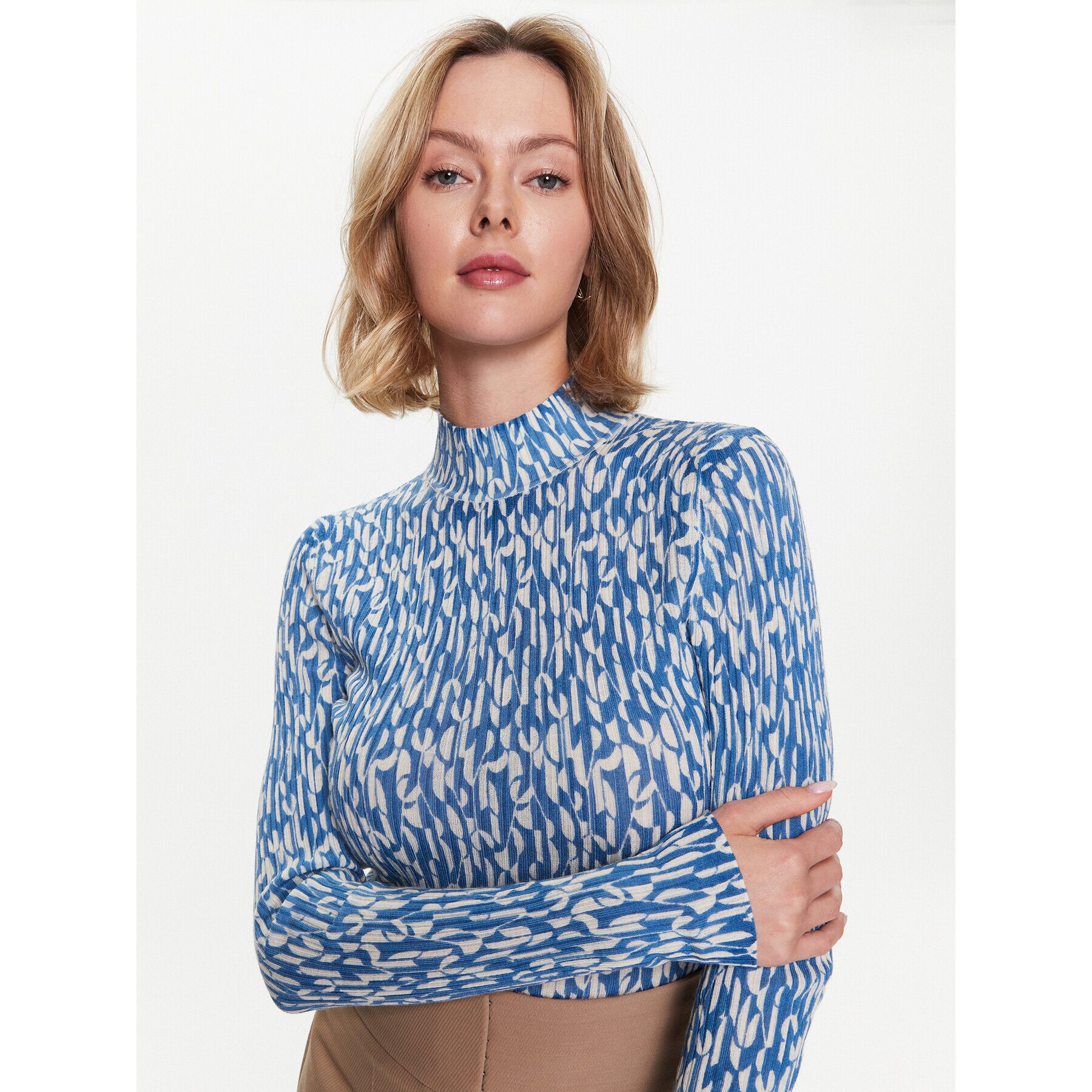 Boss Пуловер 50483092 Цветен Slim Fit - Pepit.bg