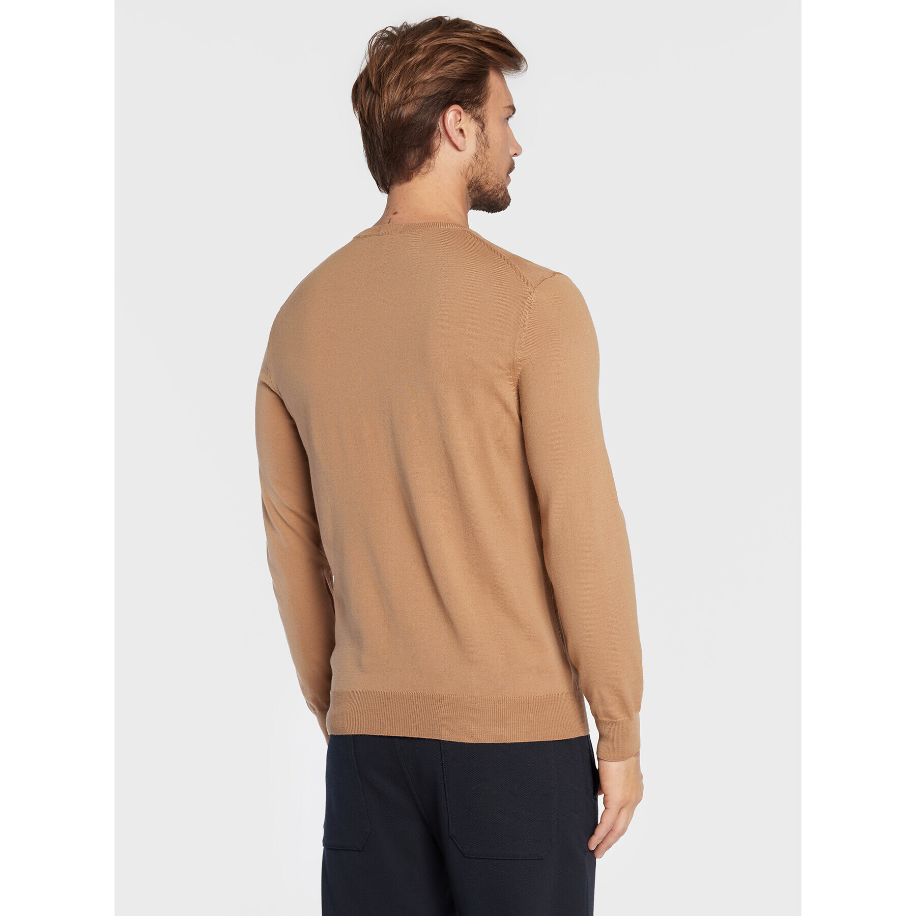 Boss Пуловер Botto-L 50476364 Бежов Regular Fit - Pepit.bg