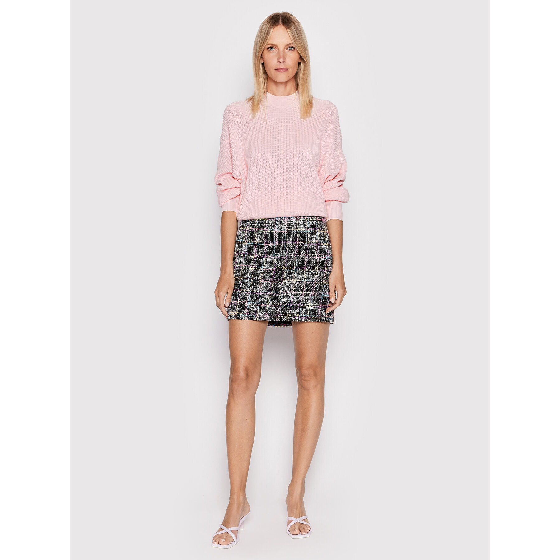 Boss Пуловер Farelys 50470540 Розов Relaxed Fit - Pepit.bg