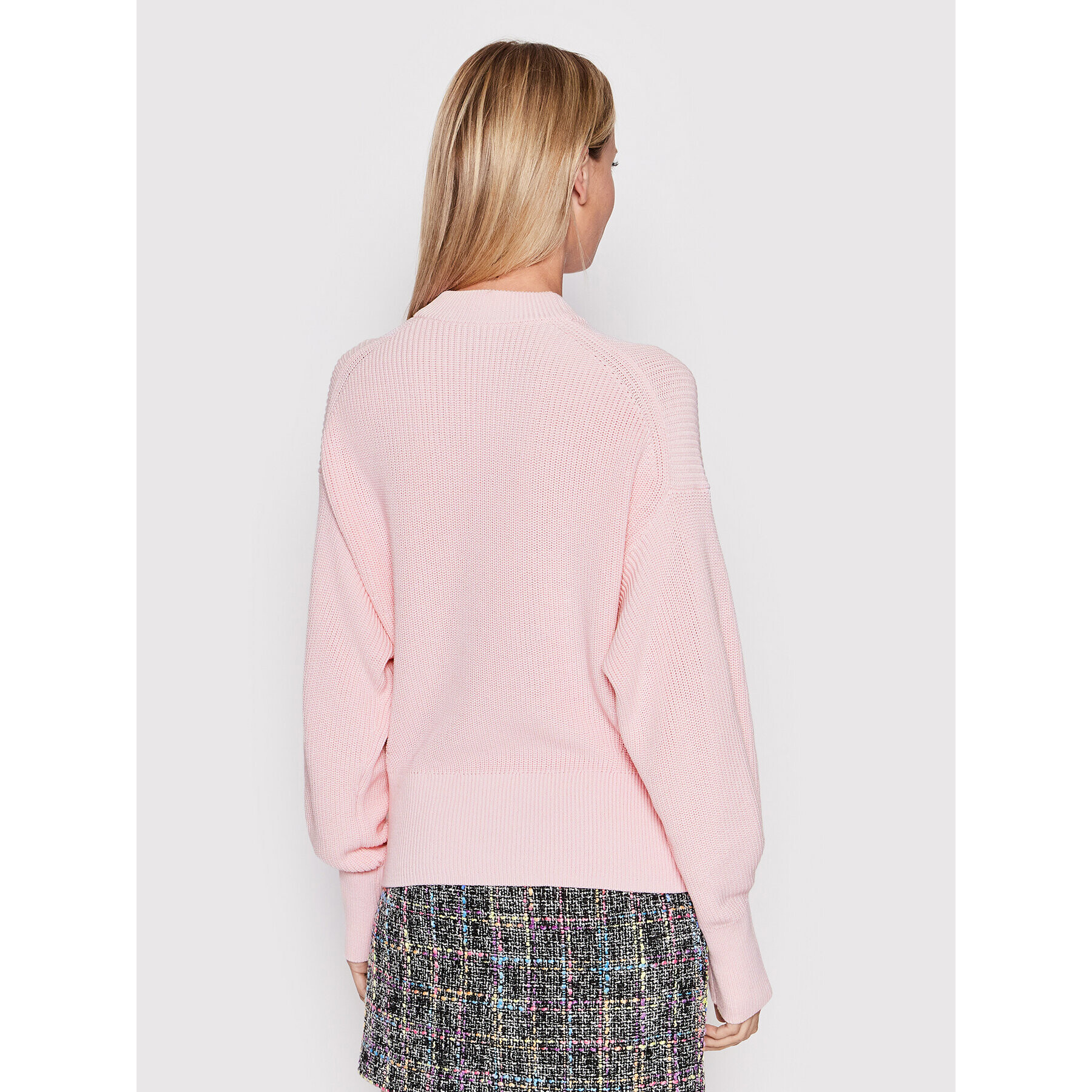 Boss Пуловер Farelys 50470540 Розов Relaxed Fit - Pepit.bg