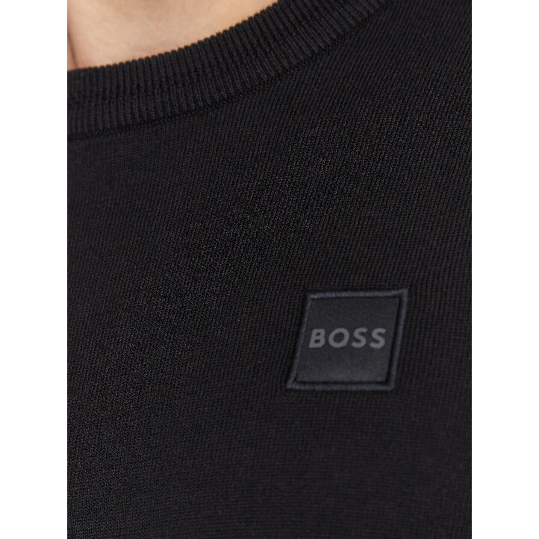 Boss Пуловер Kanovano 50471343 Черен Regular Fit - Pepit.bg