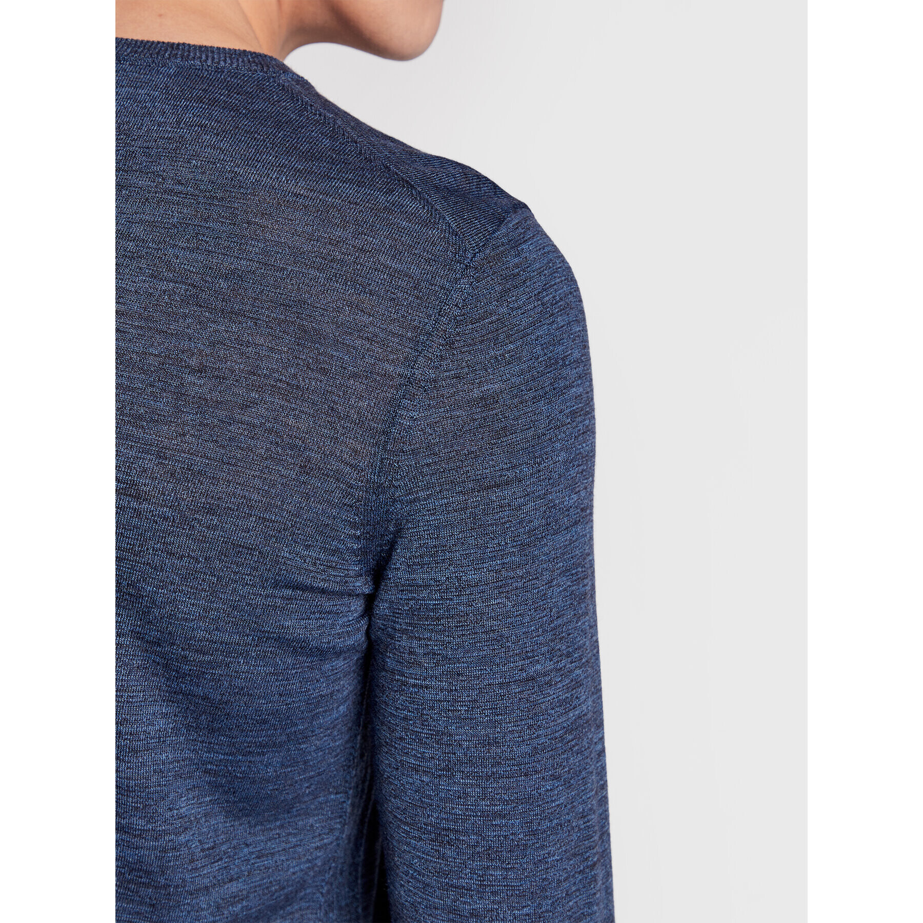 Boss Пуловер Leno-P 50468239 Тъмносин Slim Fit - Pepit.bg