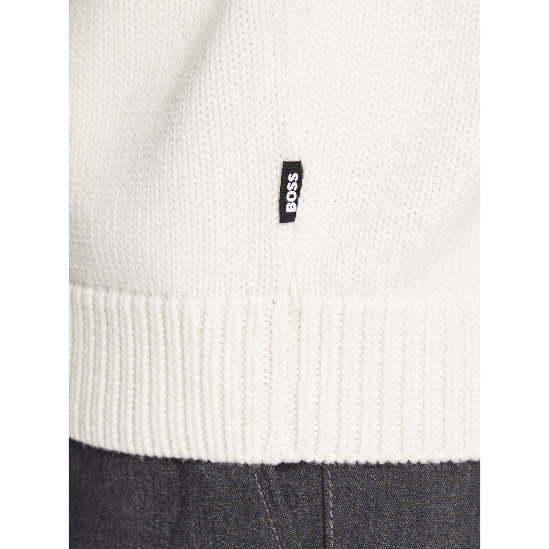 Boss Пуловер Lerio 50478780 Бежов Regular Fit - Pepit.bg
