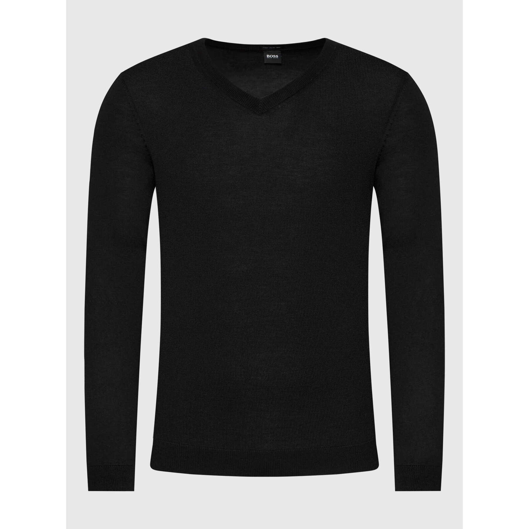 Boss Пуловер Melba-P 50378576 Черен Slim Fit - Pepit.bg