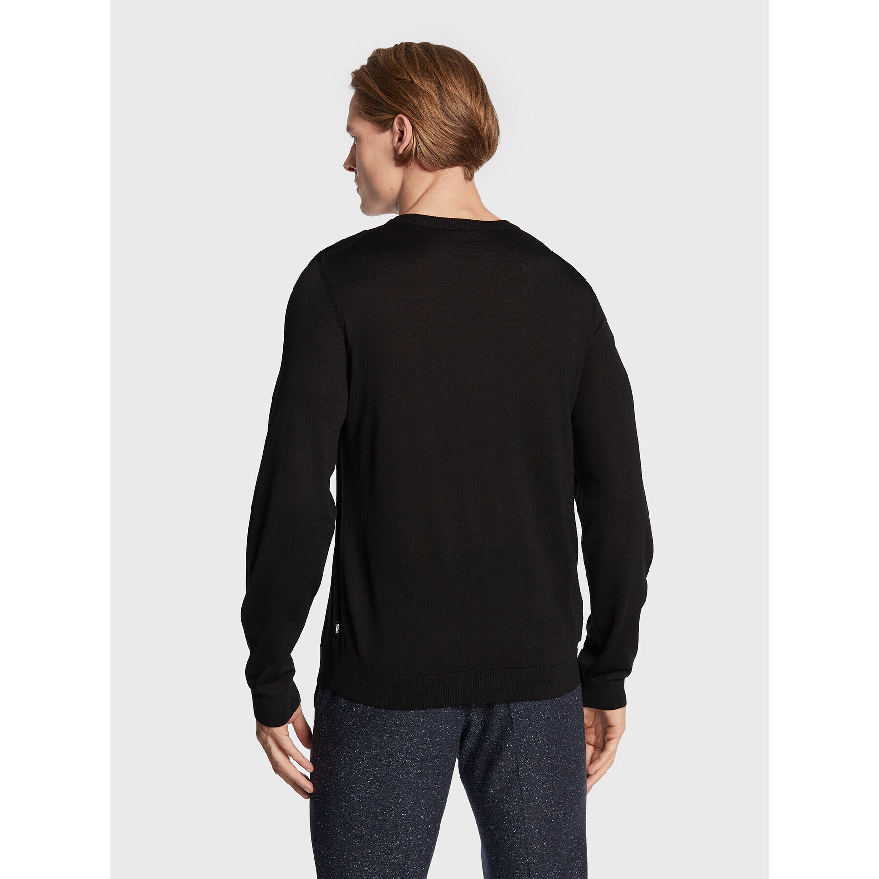 Boss Пуловер Melba-P 50468261 Черен Slim Fit - Pepit.bg