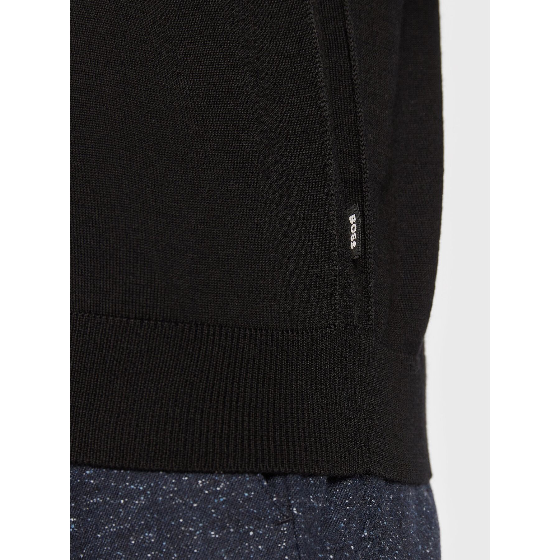 Boss Пуловер Melba-P 50468261 Черен Slim Fit - Pepit.bg