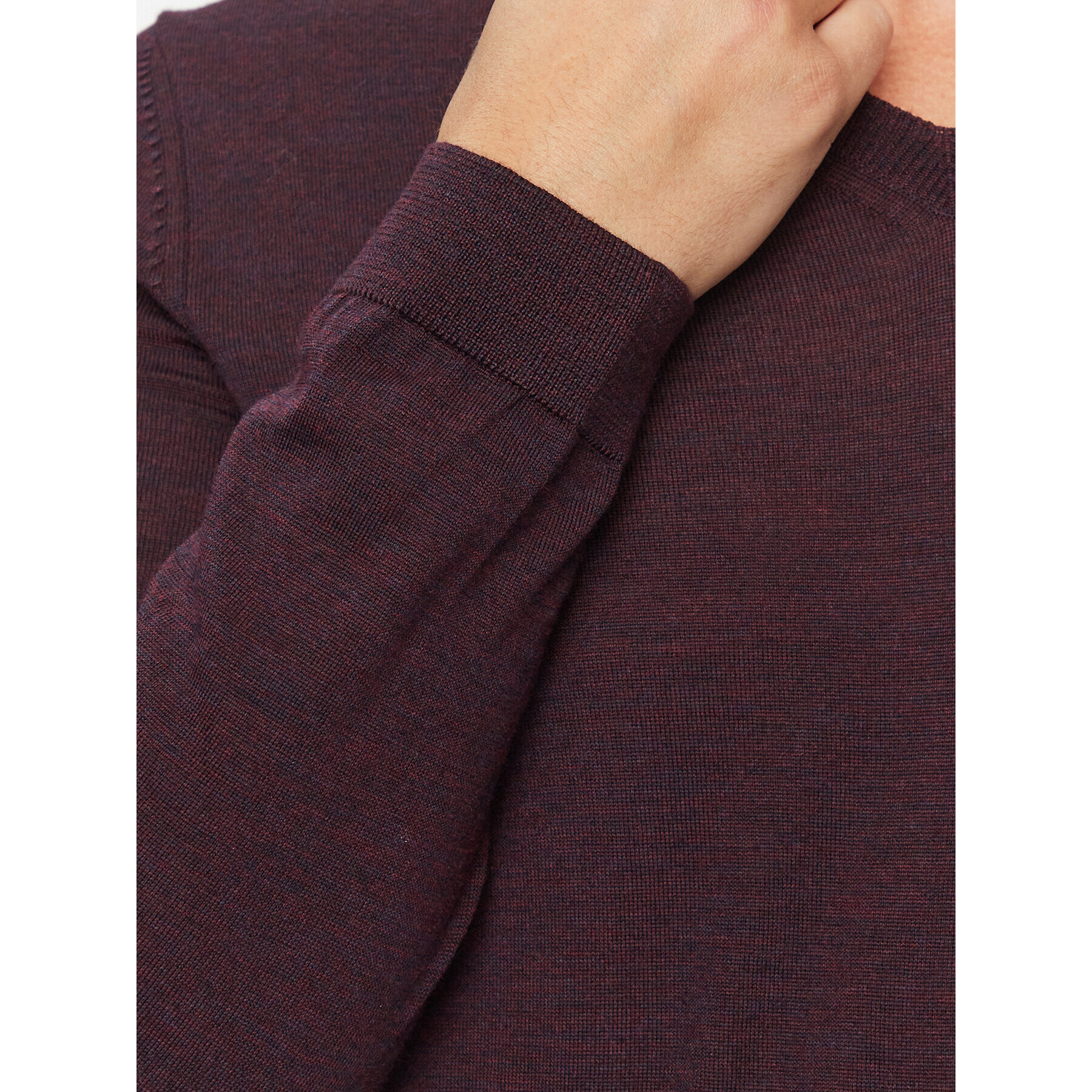Boss Пуловер Melba-P DARK RED Бордо Regular Fit - Pepit.bg
