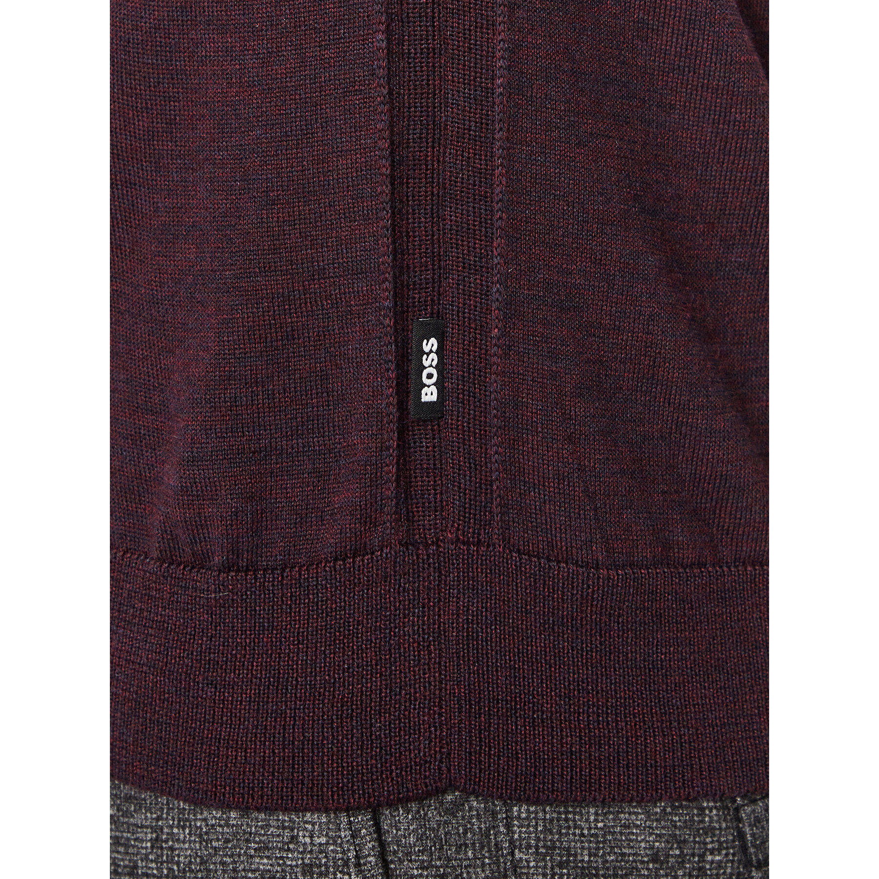Boss Пуловер Melba-P DARK RED Бордо Regular Fit - Pepit.bg