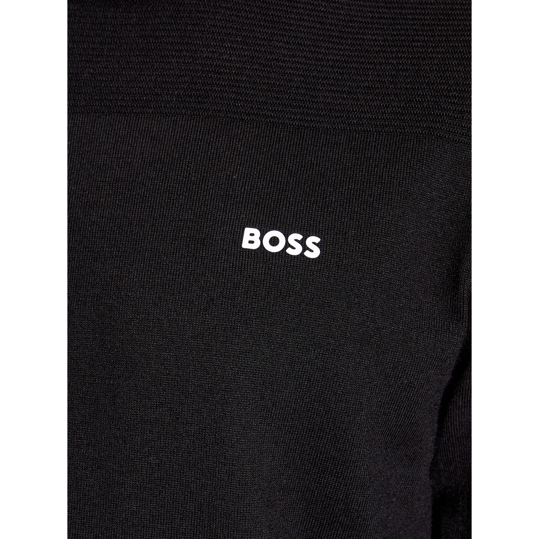 Boss Пуловер Momentum-X_Cn 50498559 Черен Regular Fit - Pepit.bg