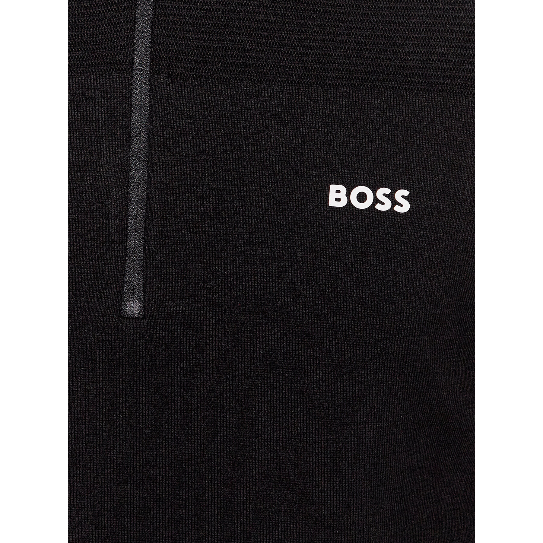 Boss Пуловер Momentum-X_QZ 50498560 Черен Regular Fit - Pepit.bg