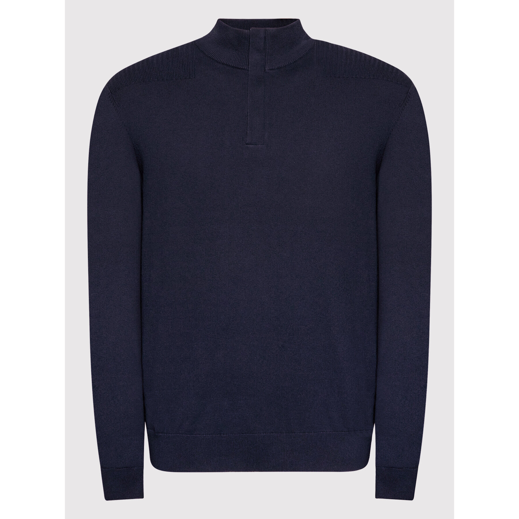 Boss Пуловер Norman 50457711 Тъмносин Regular Fit - Pepit.bg