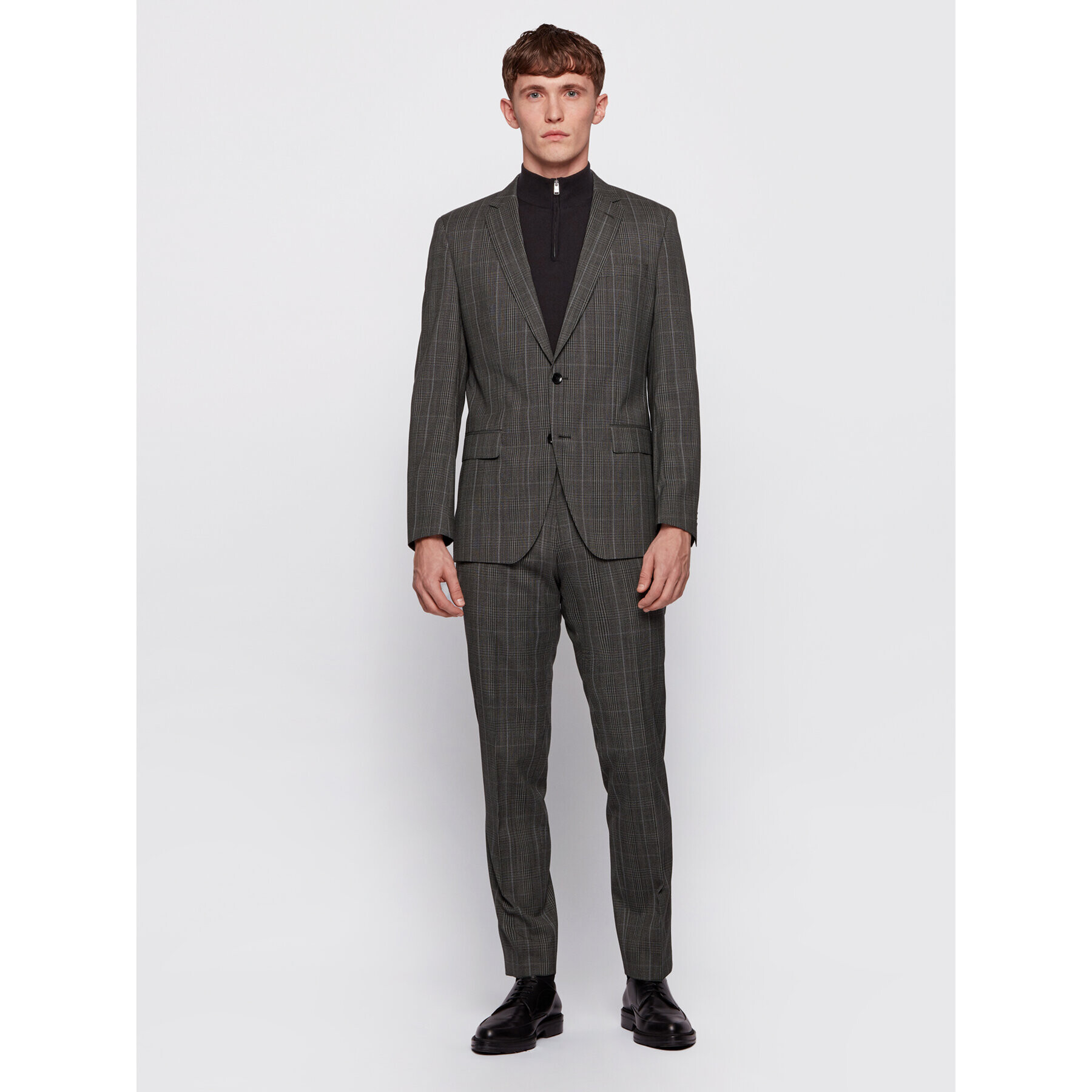 Boss Пуловер Padro-L 50419988 Черен Regular Fit - Pepit.bg