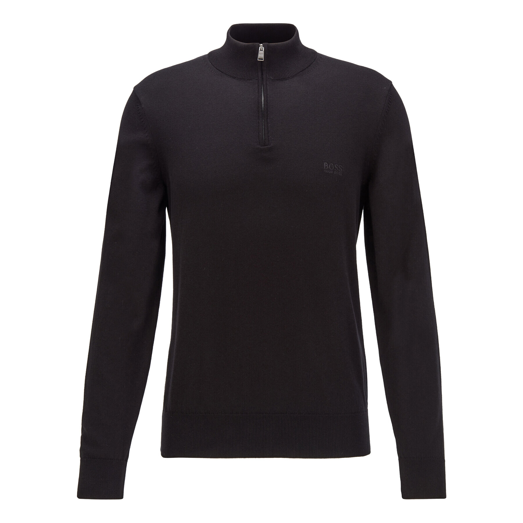 Boss Пуловер Padro-L 50419988 Черен Regular Fit - Pepit.bg