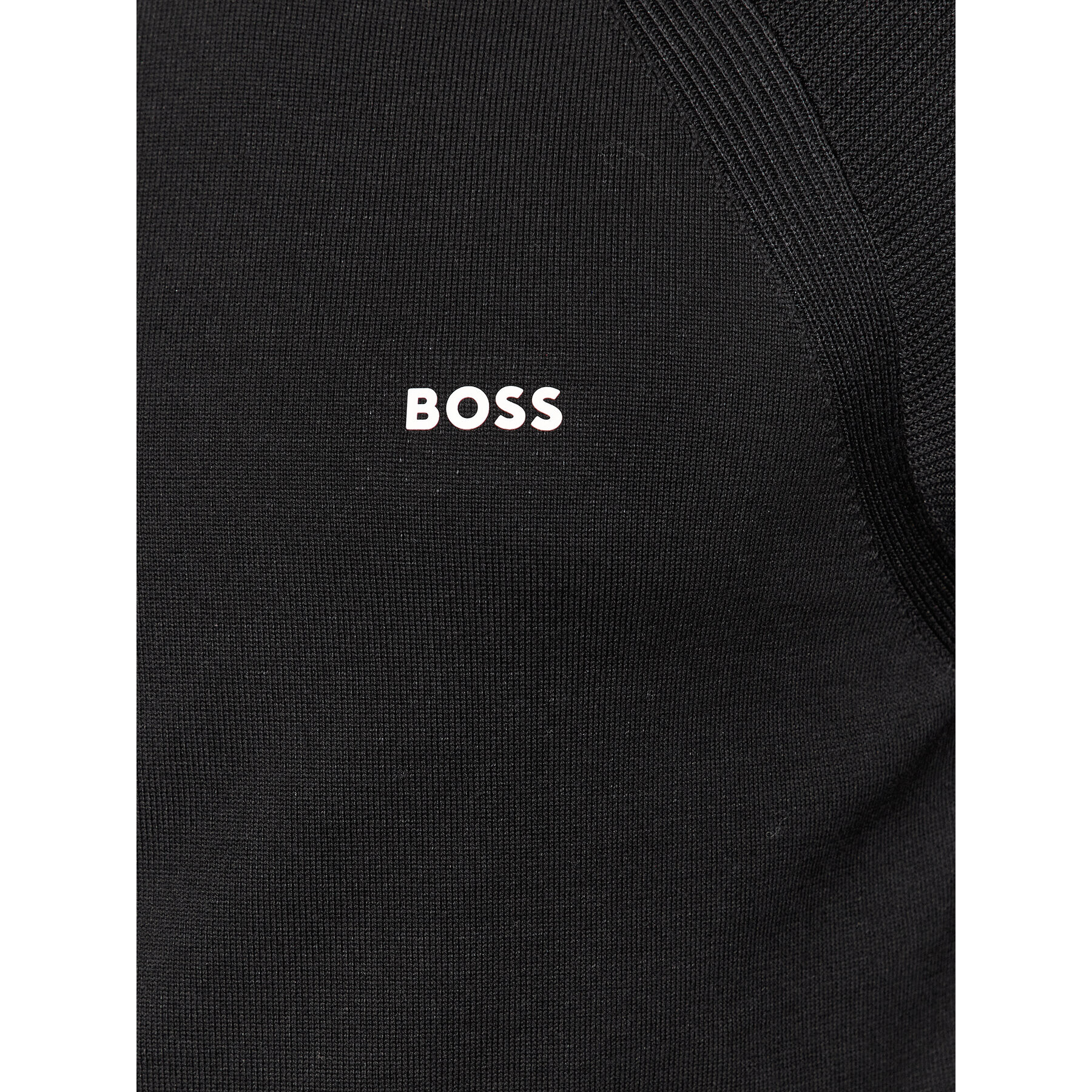 Boss Пуловер Perform-X_Cn 50498519 Черен Regular Fit - Pepit.bg