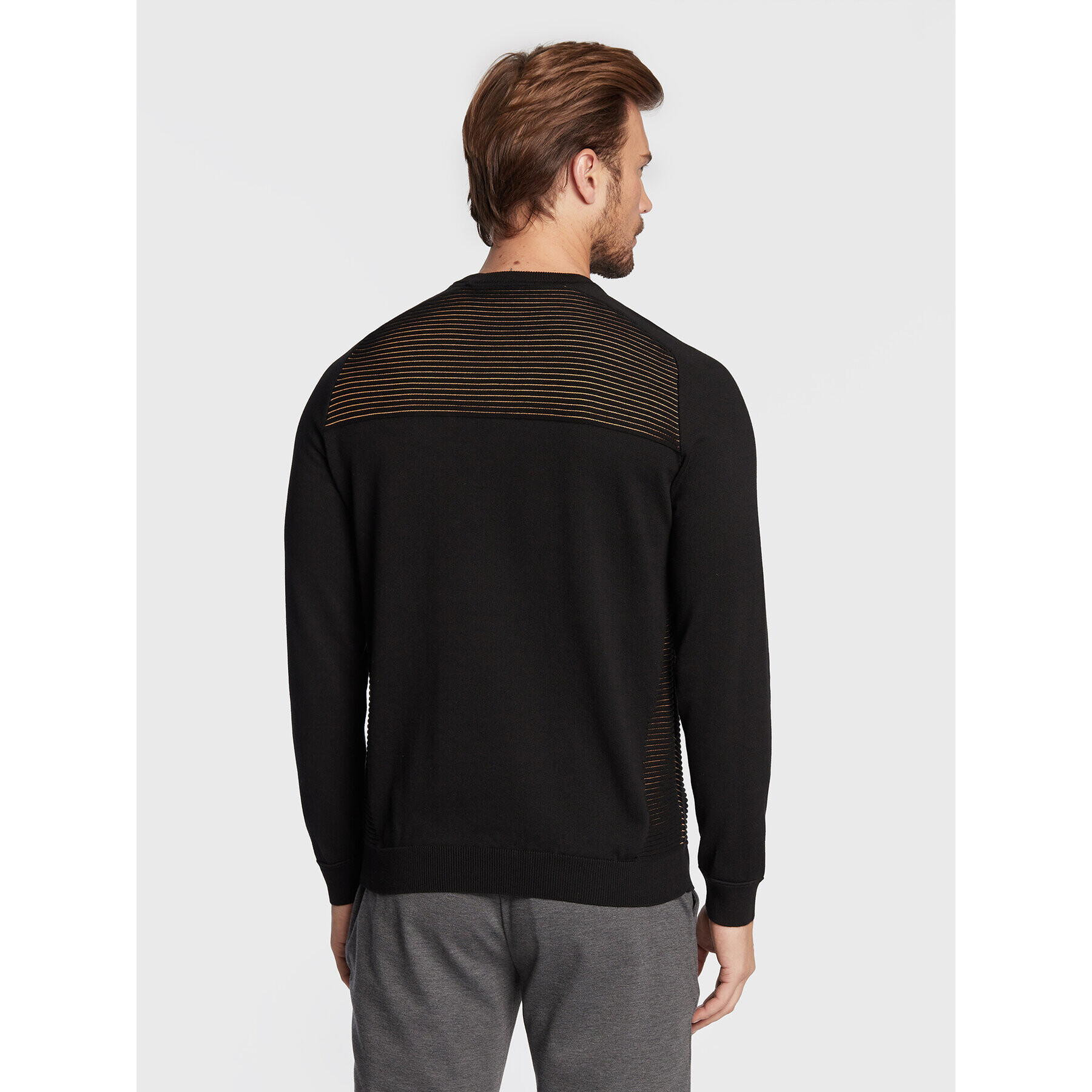 Boss Пуловер Ramal 50471789 Черен Regular Fit - Pepit.bg