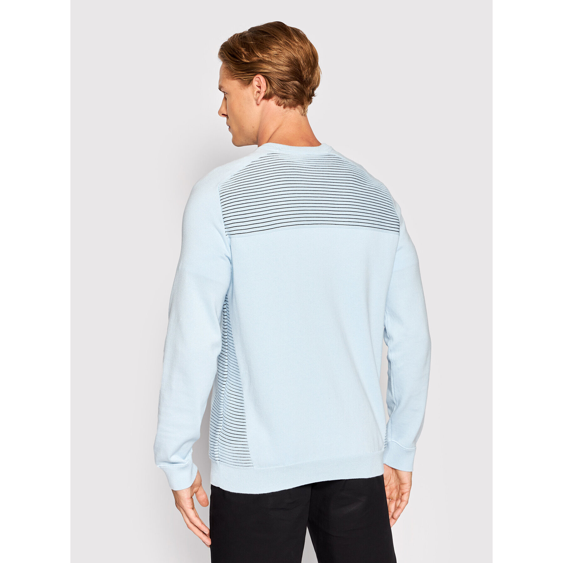 Boss Пуловер Ramal 50471789 Син Regular Fit - Pepit.bg