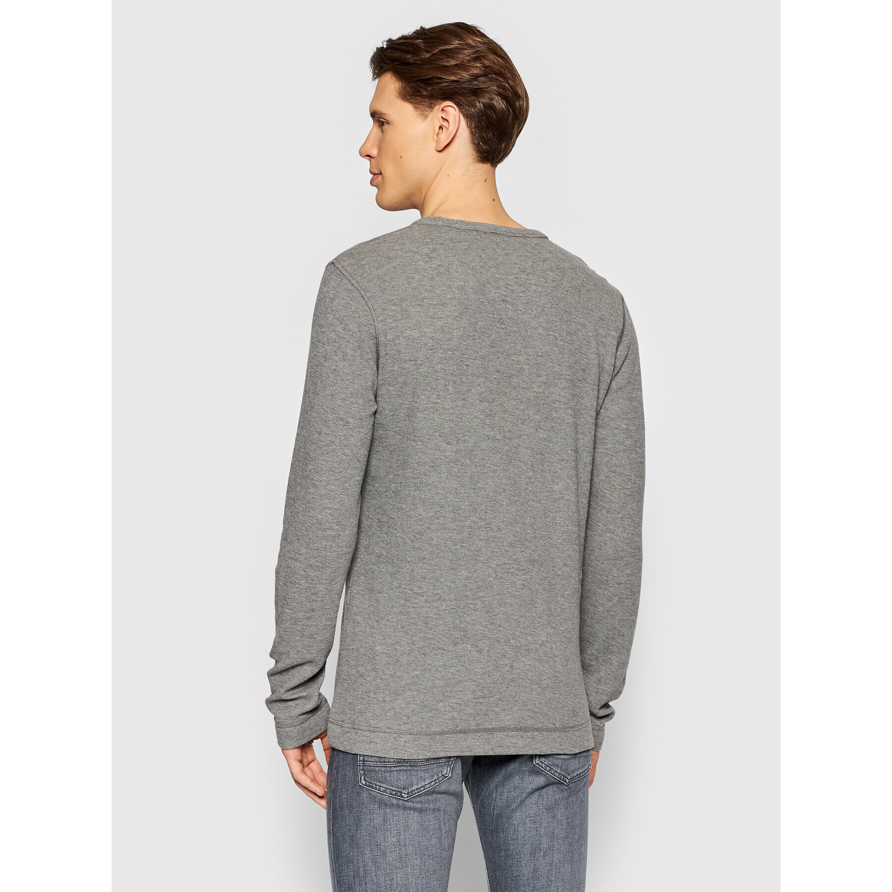 Boss Пуловер Tempest 1 50462773 Сив Slim Fit - Pepit.bg