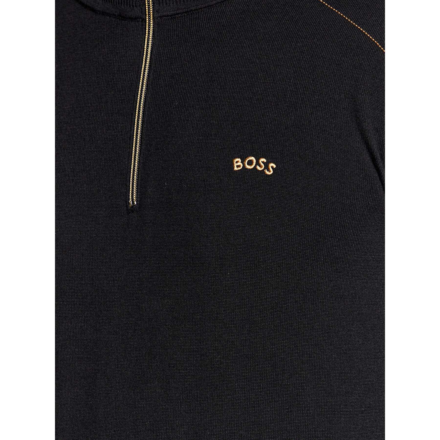 Boss Пуловер Zoldan 50475143 Черен Regular Fit - Pepit.bg