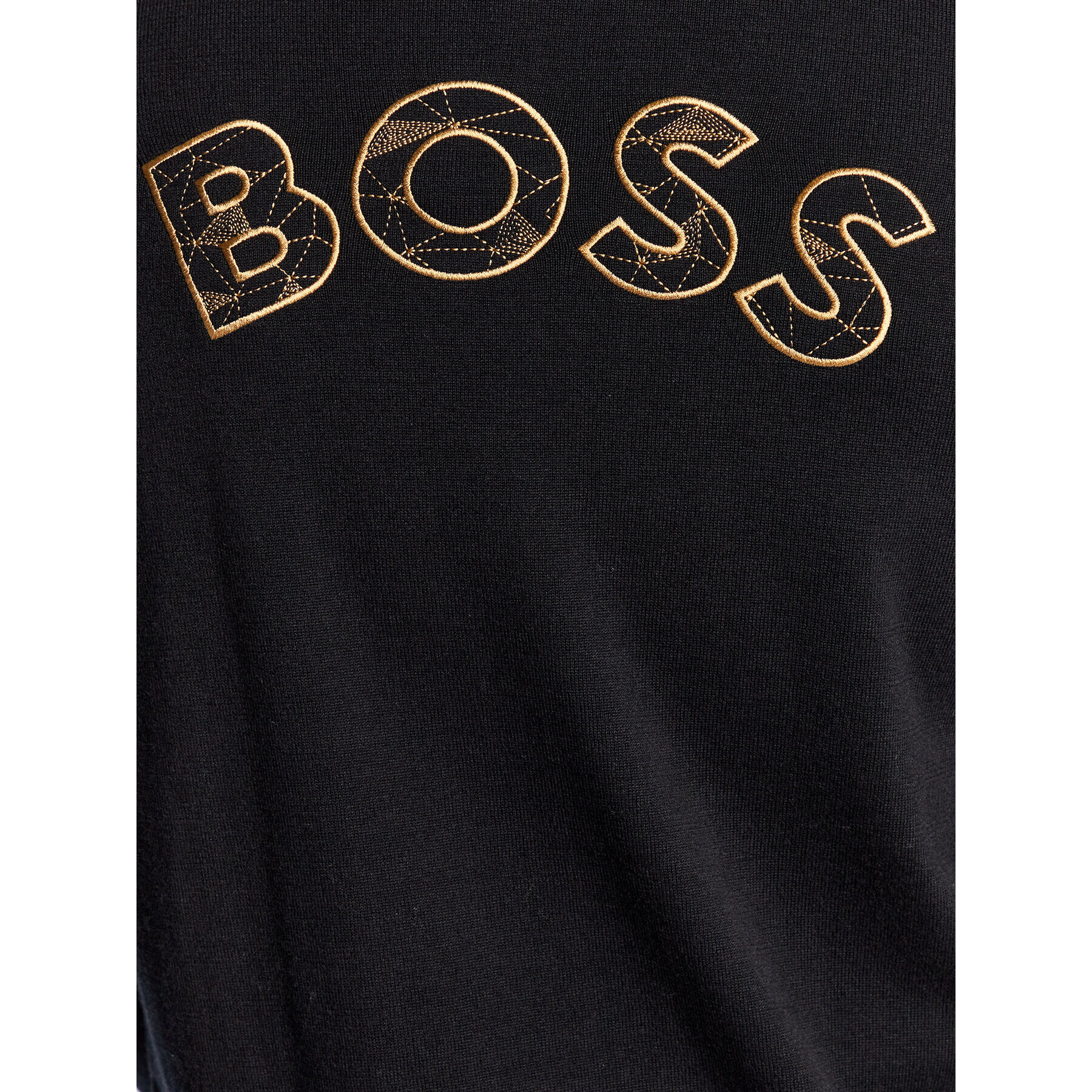 Boss Пуловер Zoldan 50475143 Черен Regular Fit - Pepit.bg