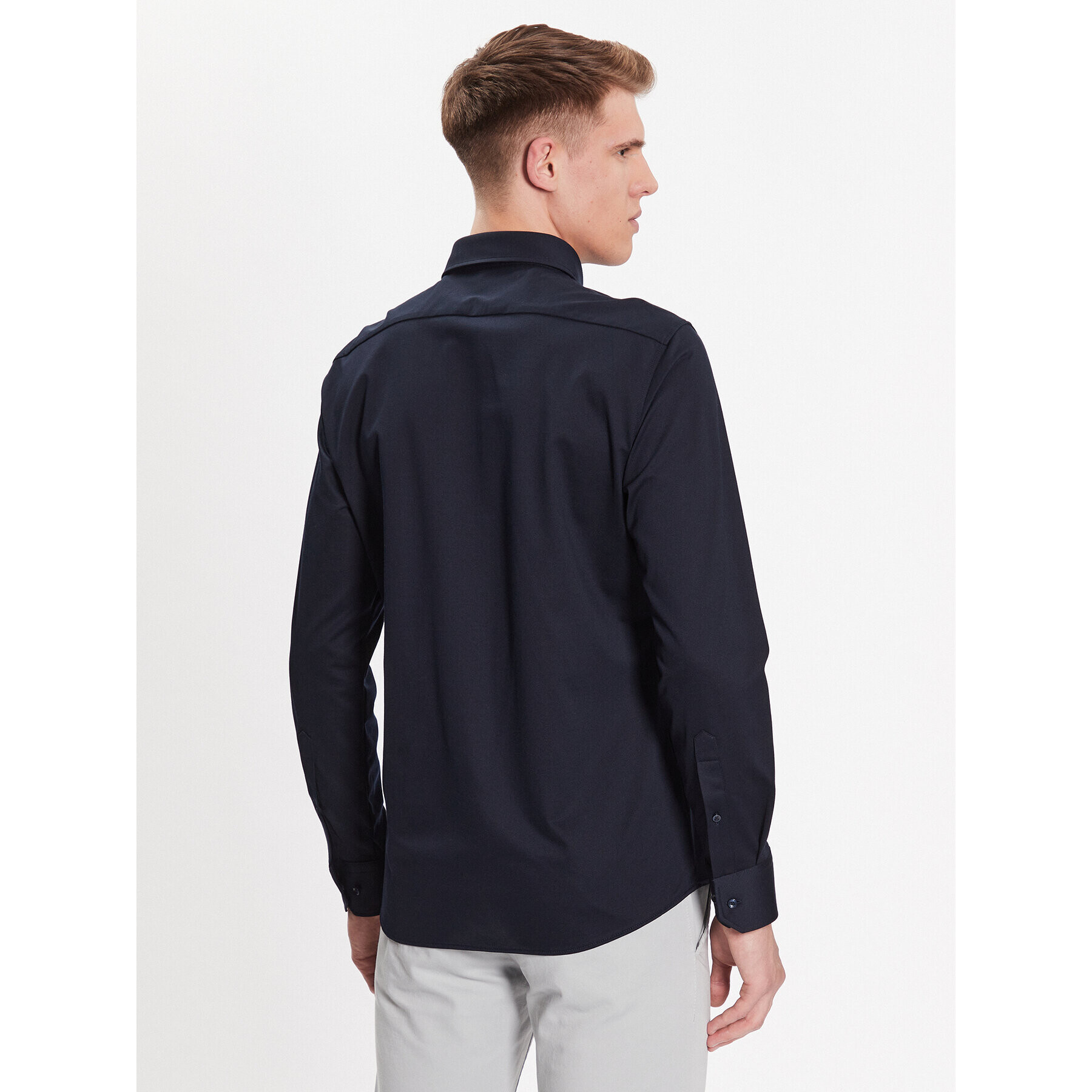 Boss Риза 50469378 Тъмносин Regular Fit - Pepit.bg