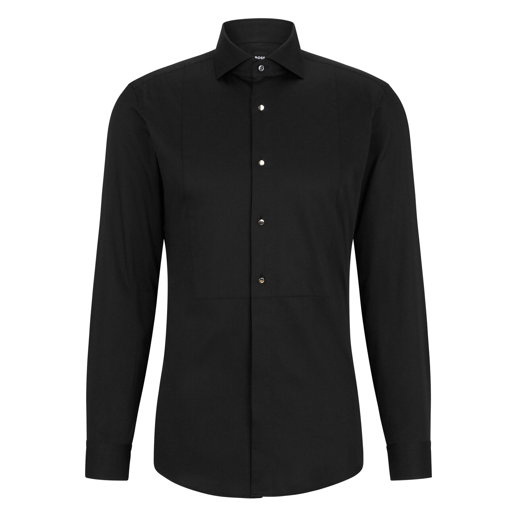 Boss Риза H-Hank 50484514 Черен Slim Fit - Pepit.bg