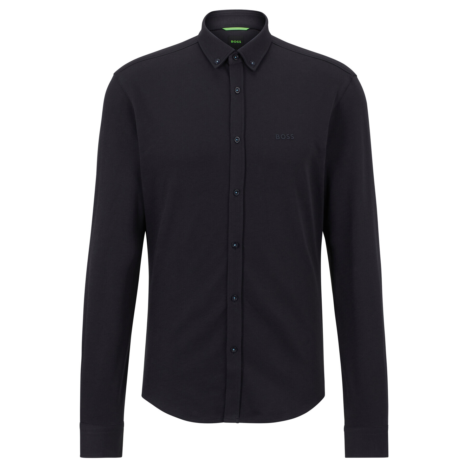Boss Риза Biado_R 50487532 Тъмносин Regular Fit - Pepit.bg