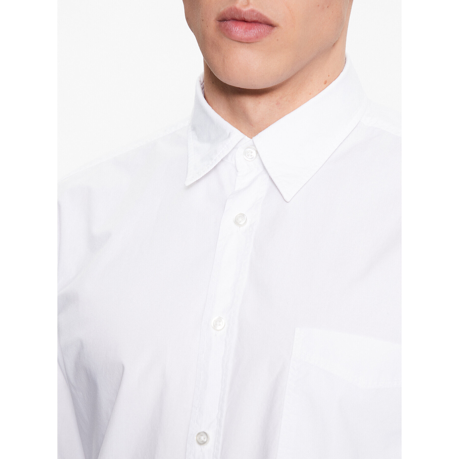 Boss Риза 50489319 Бял Regular Fit - Pepit.bg