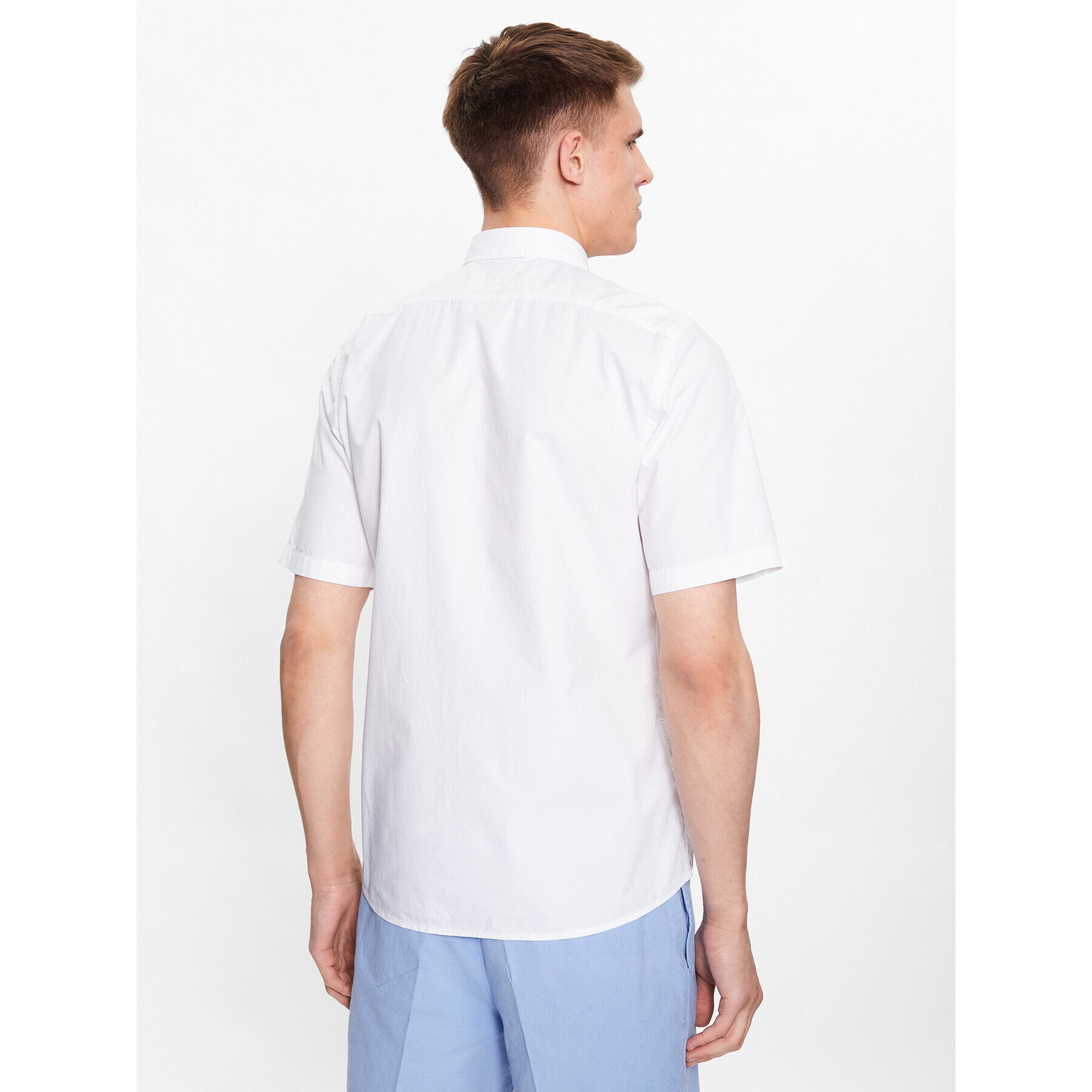 Boss Риза 50489330 Бял Regular Fit - Pepit.bg