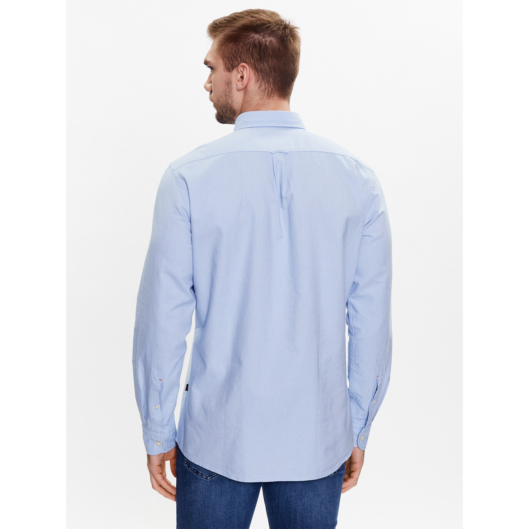 Boss Риза 50489341 Син Regular Fit - Pepit.bg