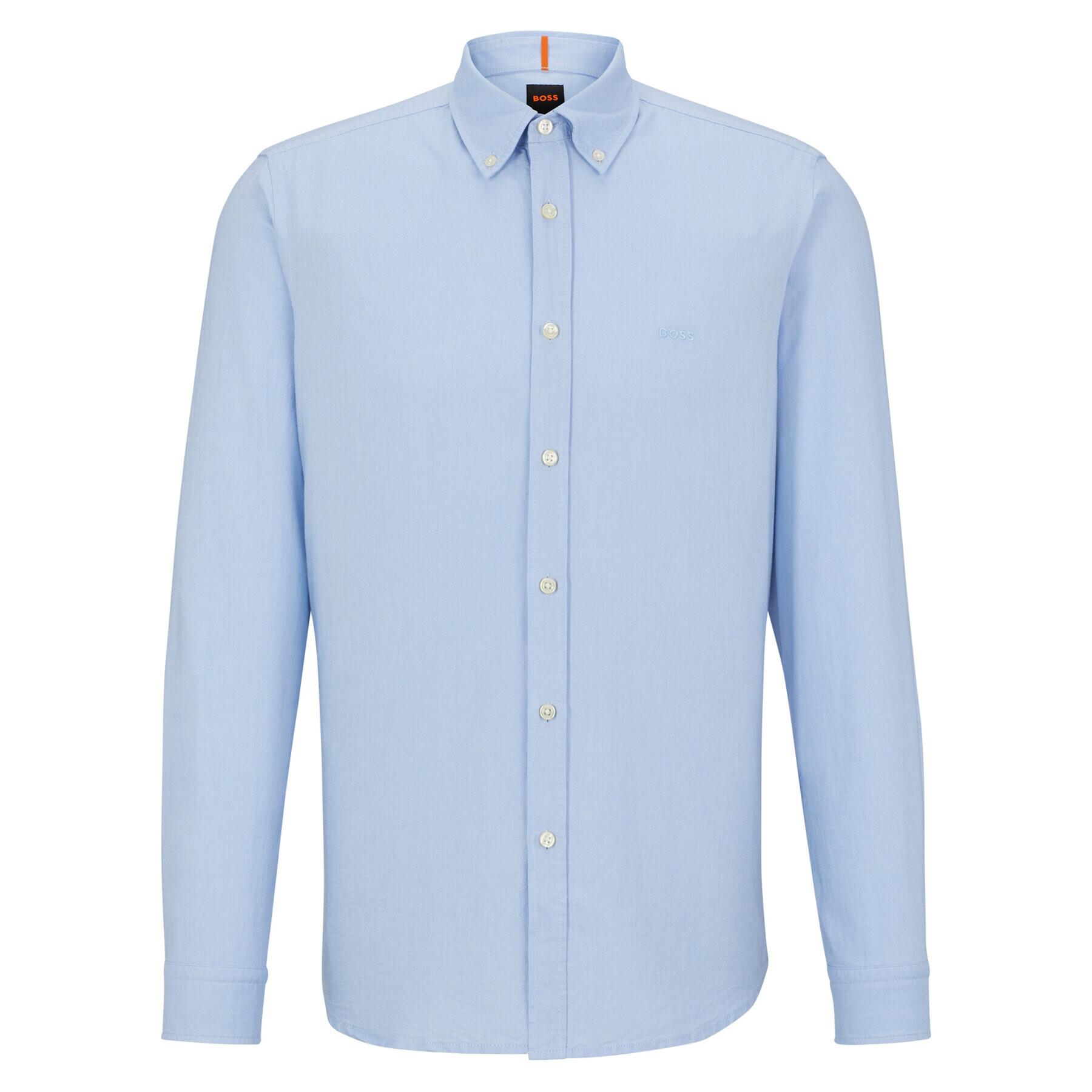 Boss Риза 50489341 Син Regular Fit - Pepit.bg