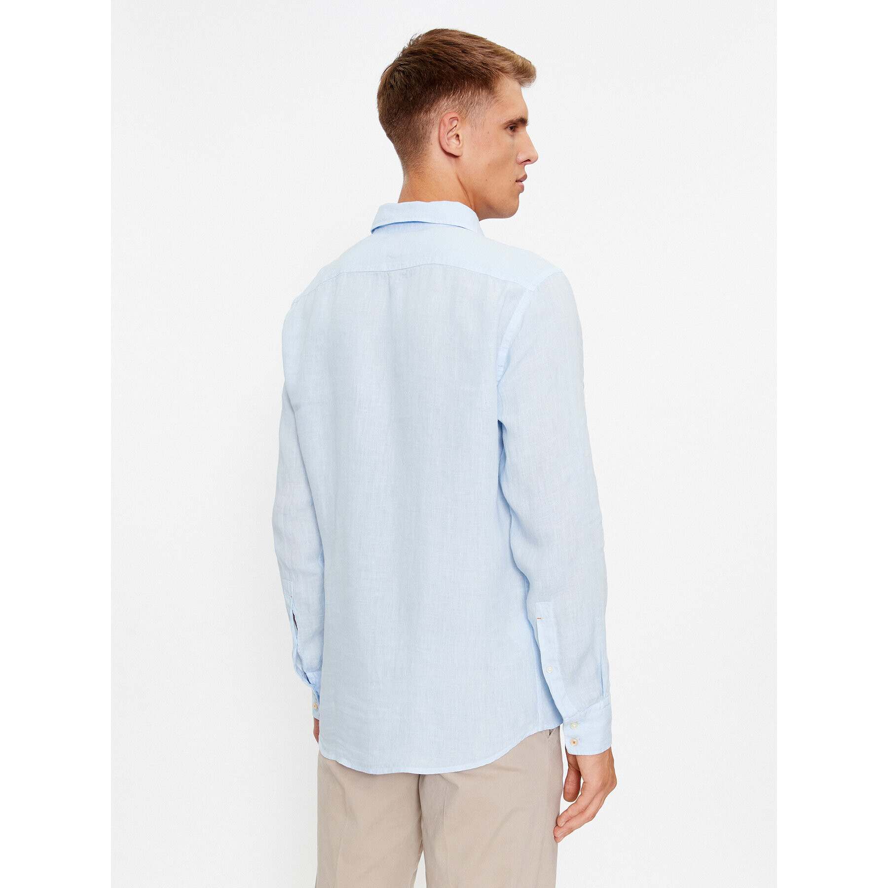 Boss Риза Relegant 50489344 Син Regular Fit - Pepit.bg
