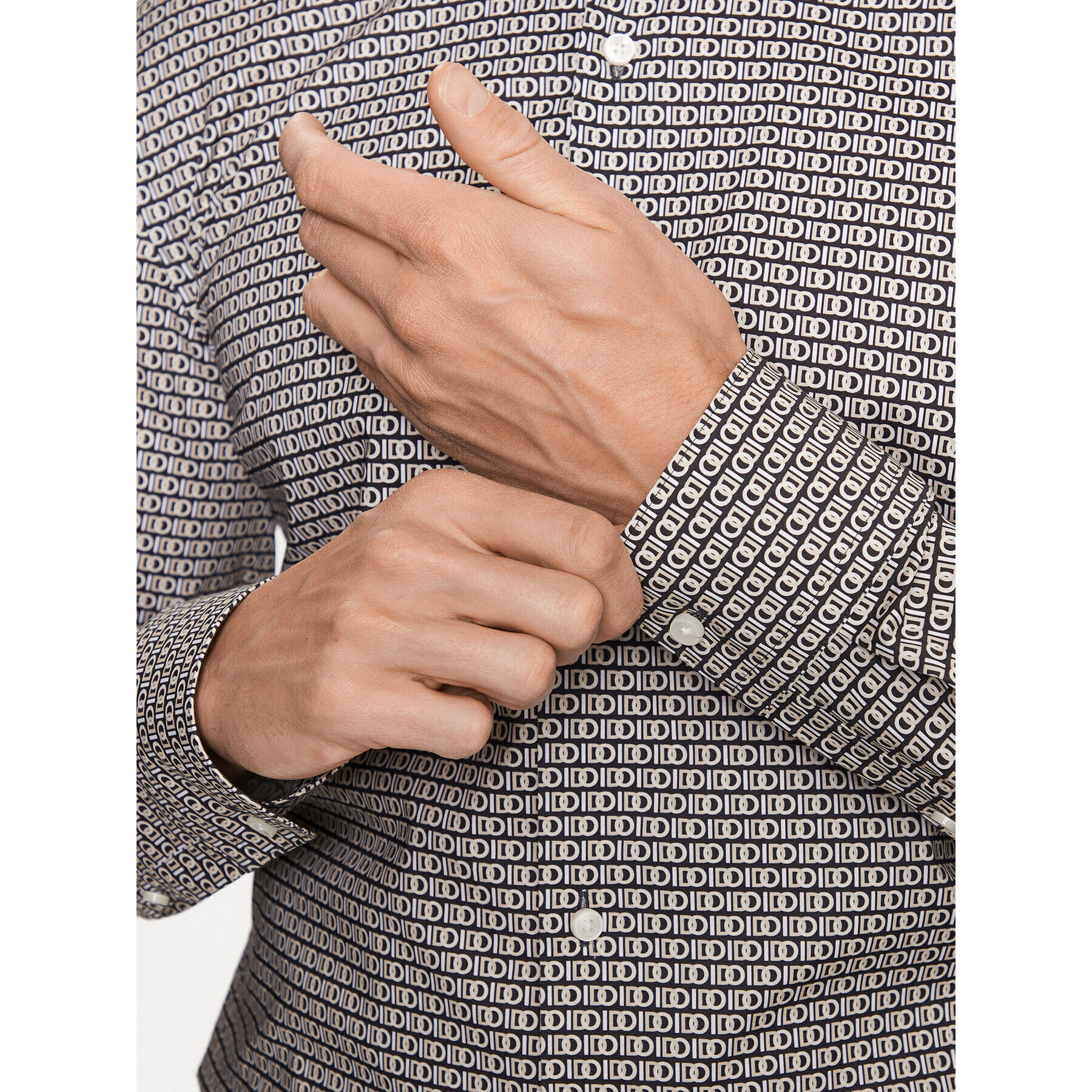 Boss Риза H-Hank-S-Kent 50490197 Сив Slim Fit - Pepit.bg