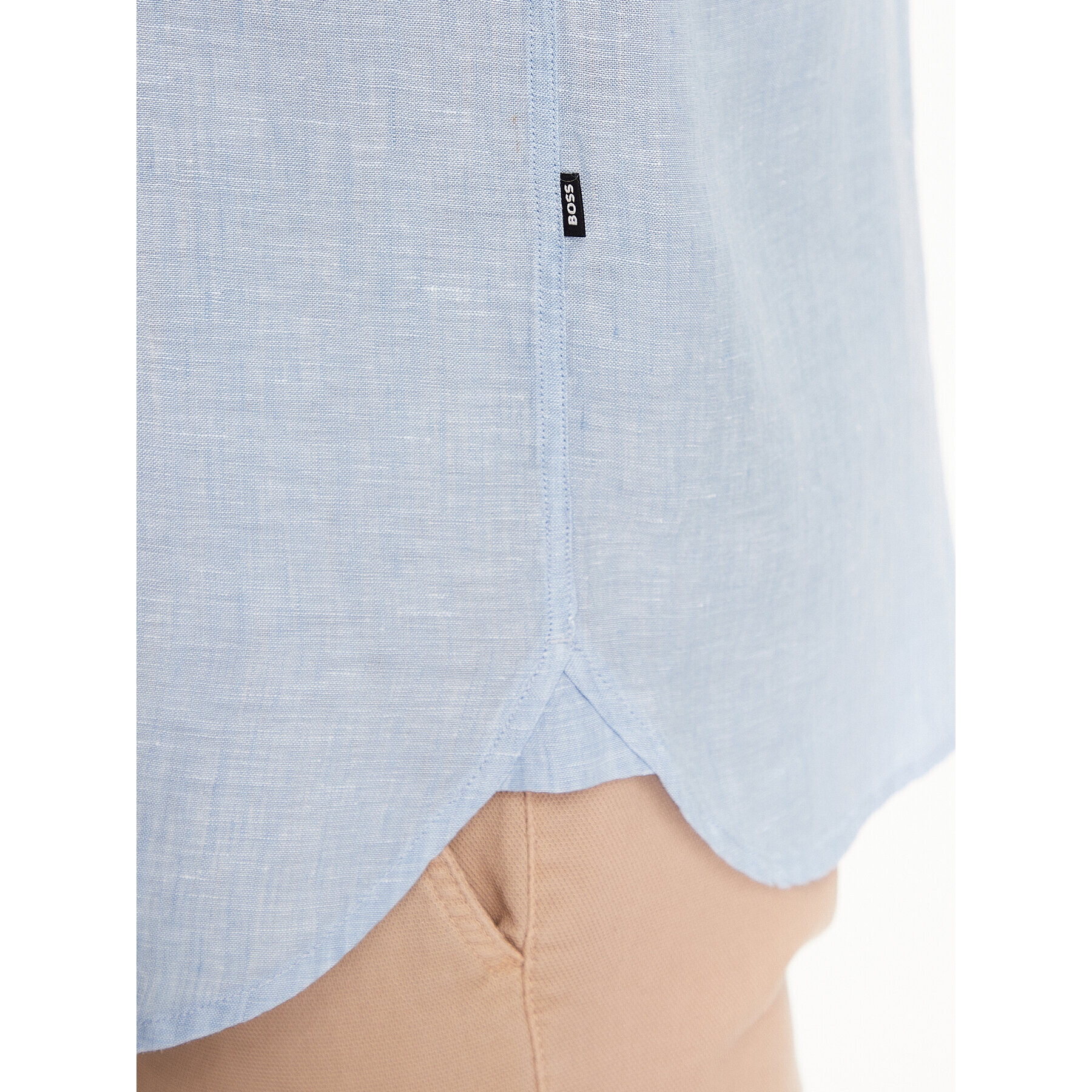 Boss Риза Liam 50490340 Син Regular Fit - Pepit.bg