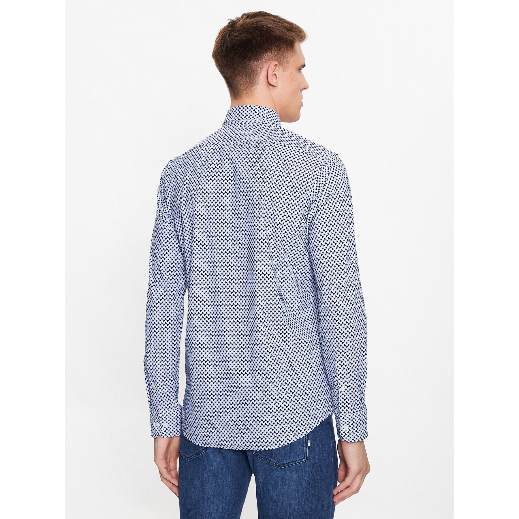 Boss Риза P-Joe-Kent-C1-222 50490372 Син Regular Fit - Pepit.bg