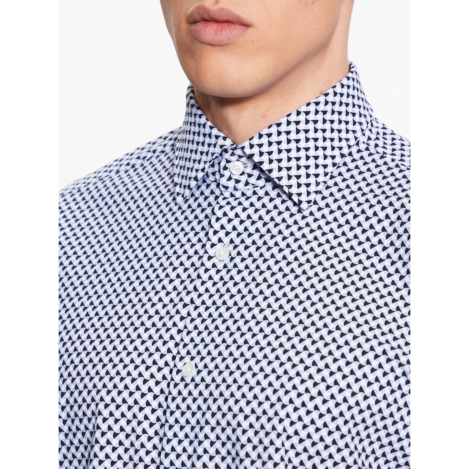 Boss Риза P-Joe-Kent-C1-222 50490372 Син Regular Fit - Pepit.bg