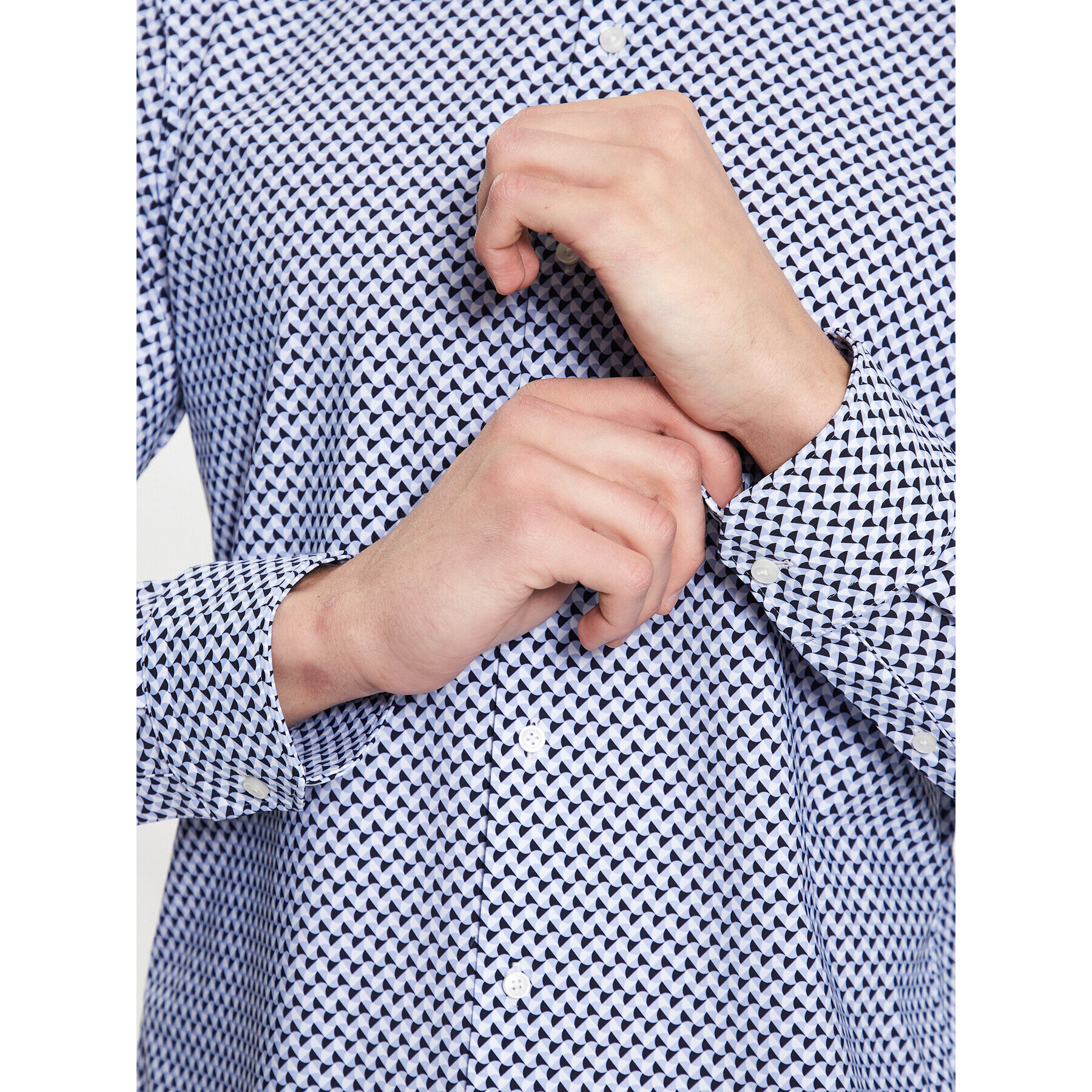 Boss Риза P-Joe-Kent-C1-222 50490372 Син Regular Fit - Pepit.bg