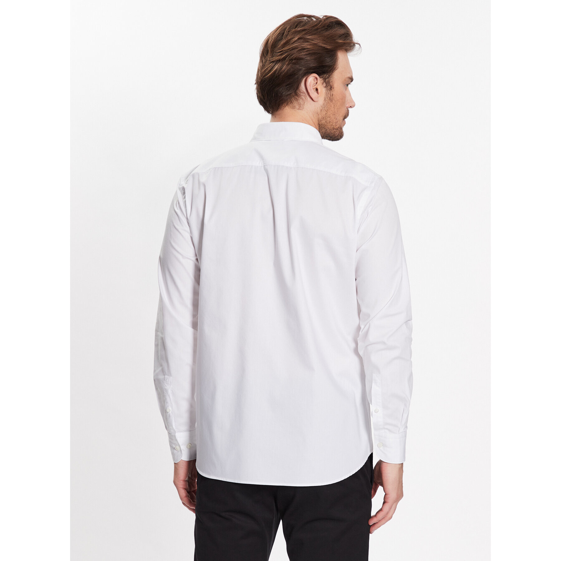 Boss Риза 50490512 Бял Casual Fit - Pepit.bg