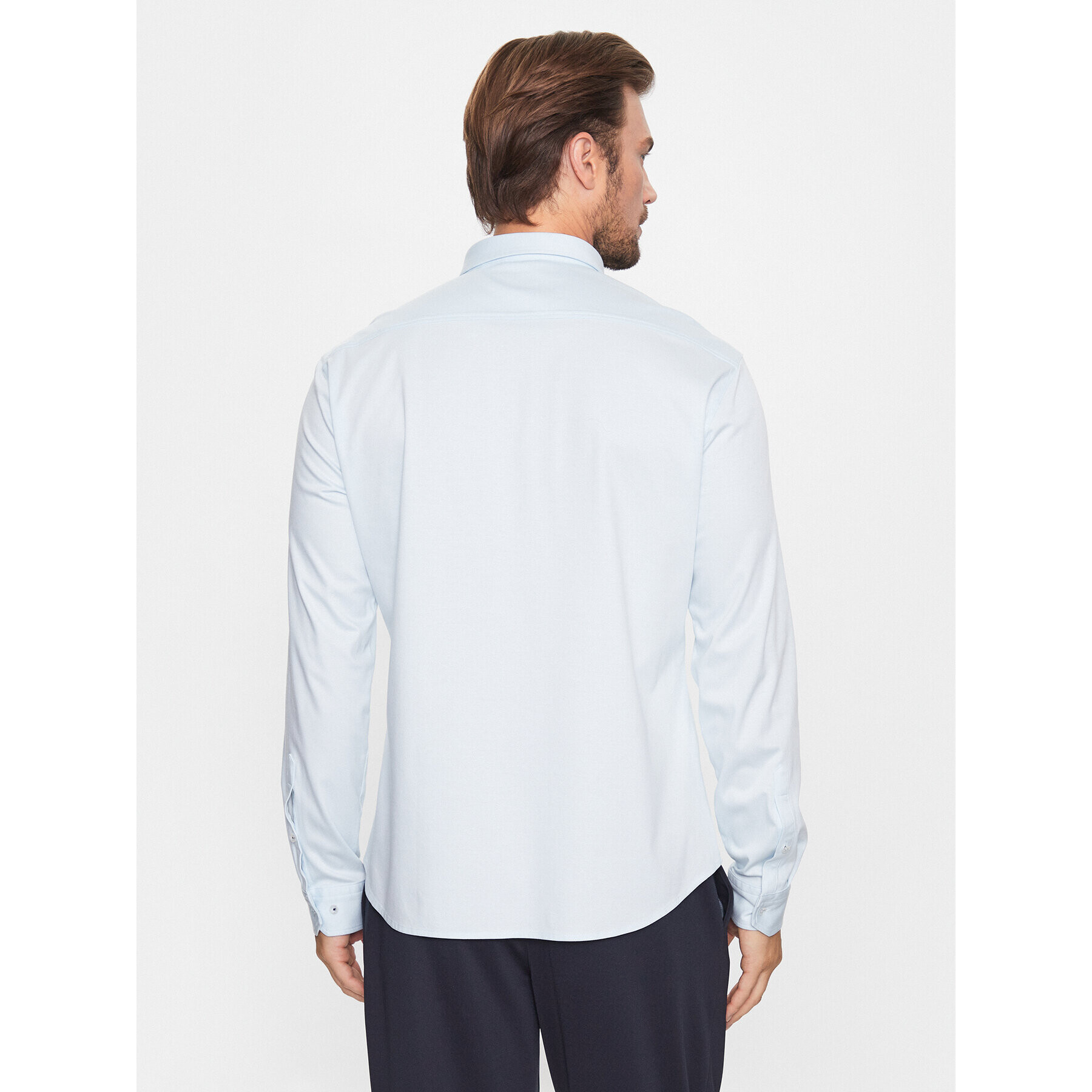 Boss Риза 50493608 Син Regular Fit - Pepit.bg