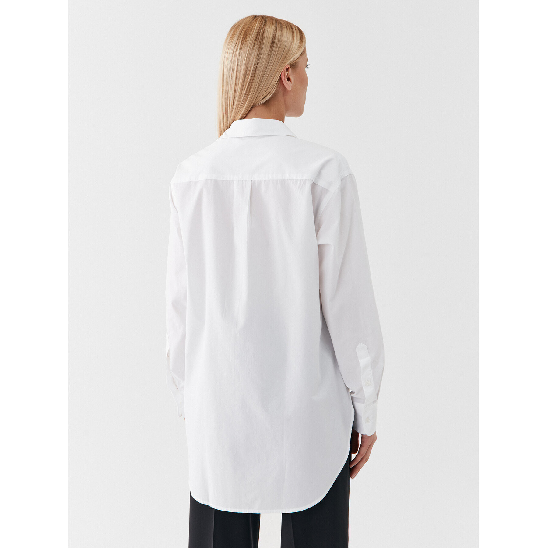 Boss Риза 50494059 Бял Relaxed Fit - Pepit.bg