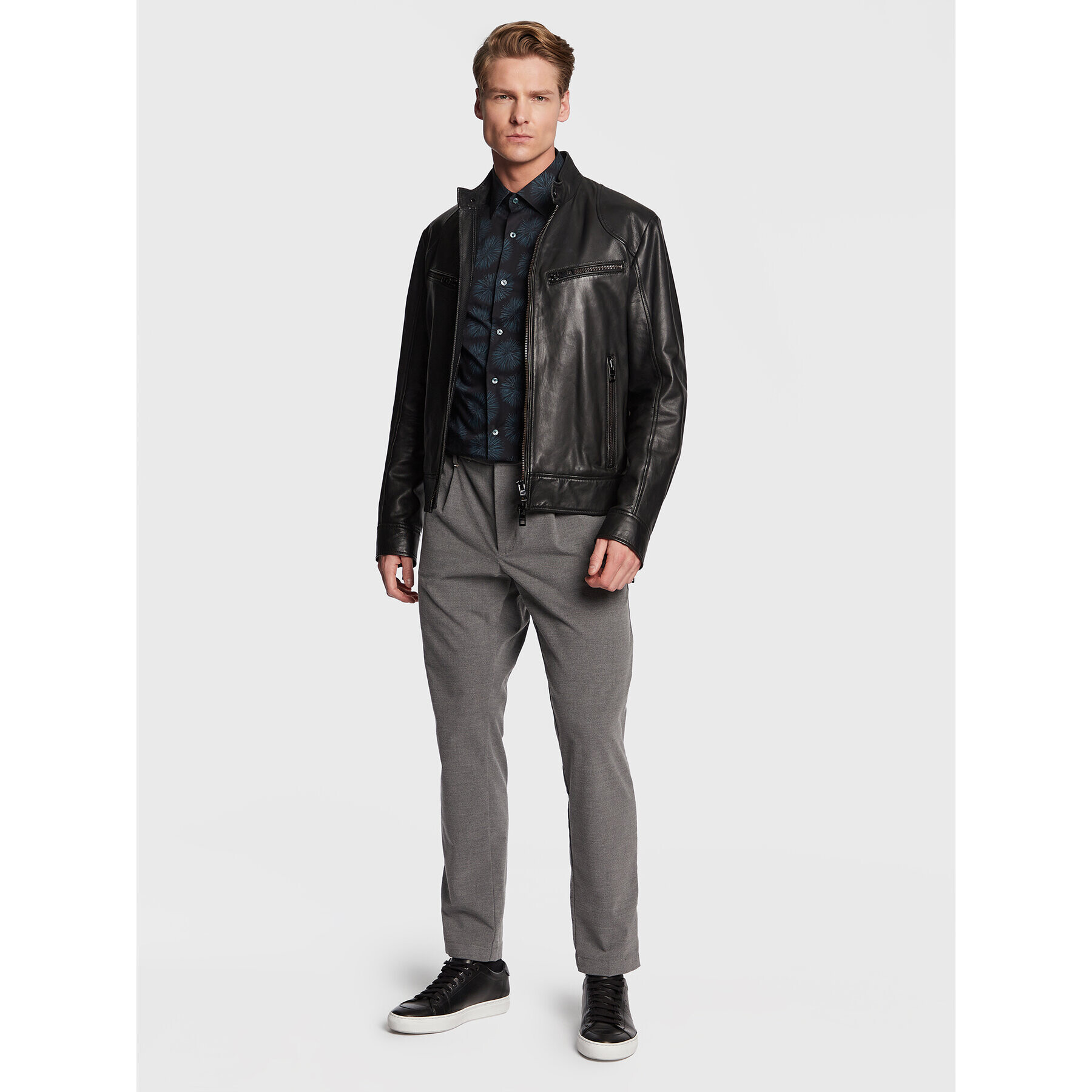 Boss Риза 50494720 Зелен Slim Fit - Pepit.bg