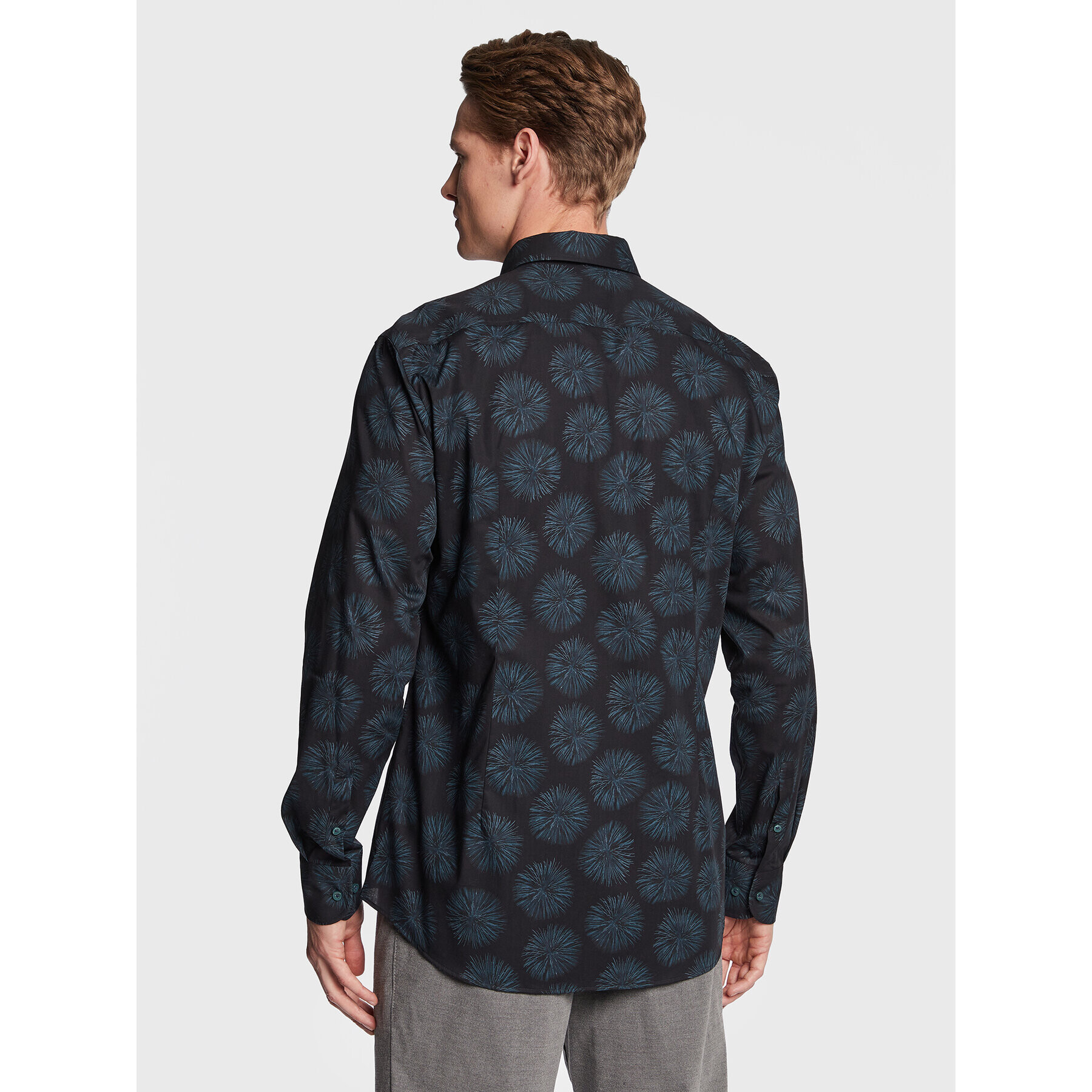 Boss Риза 50494720 Зелен Slim Fit - Pepit.bg