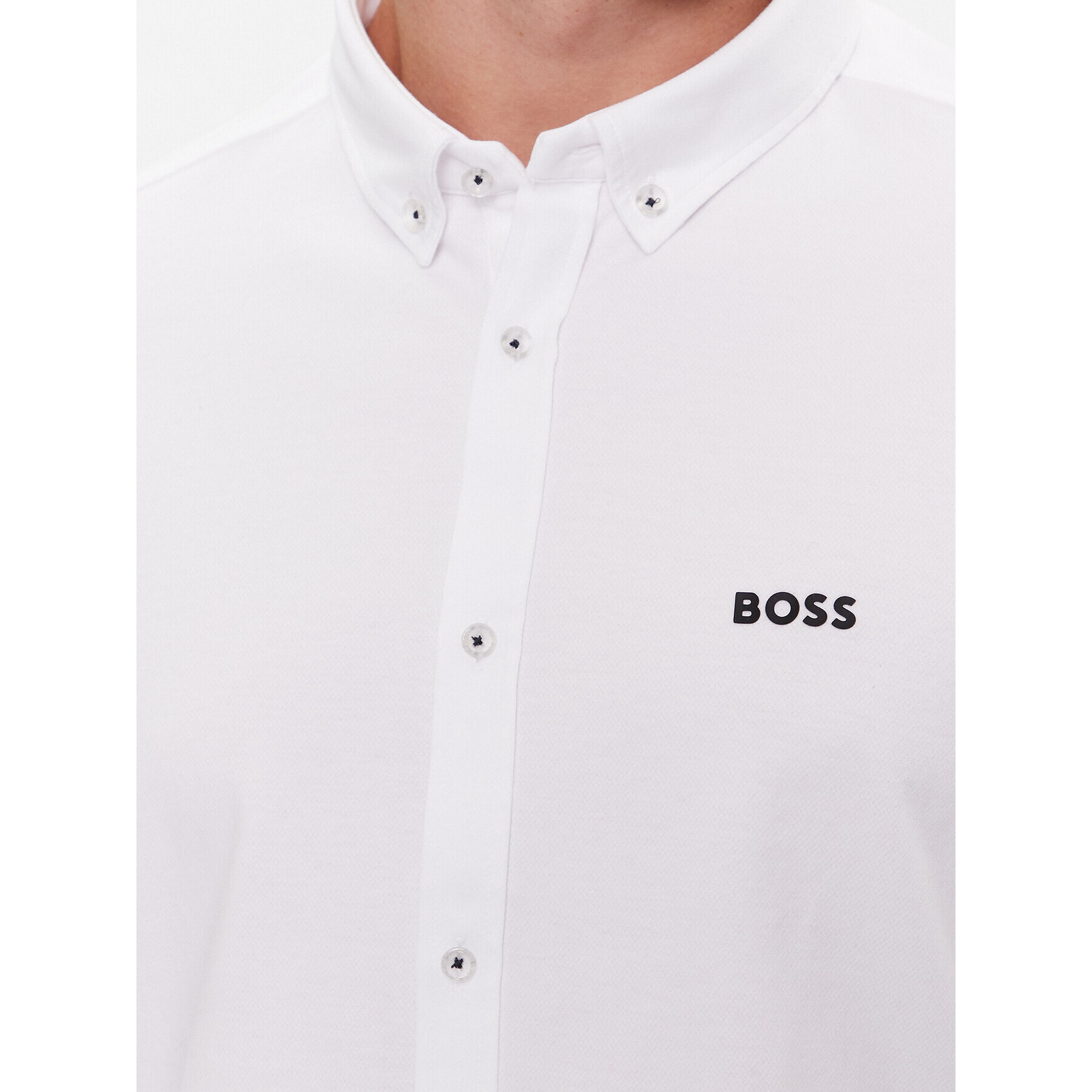 Boss Риза B_Motion_L 50509742 Бял Regular Fit - Pepit.bg