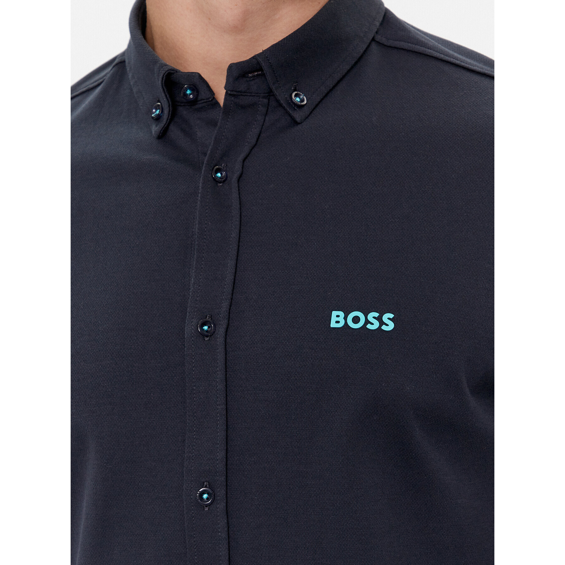 Boss Риза B_Motion_L 50509742 Тъмносин Regular Fit - Pepit.bg