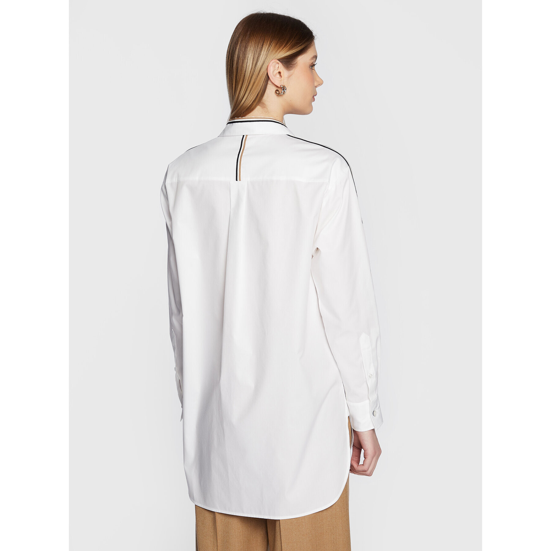Boss Риза Bacora_Ic 50479131 Бежов Regular Fit - Pepit.bg