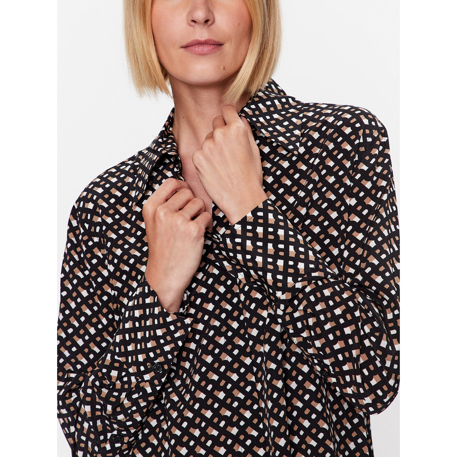 Boss Риза Bente 50495883 Цветен Regular Fit - Pepit.bg