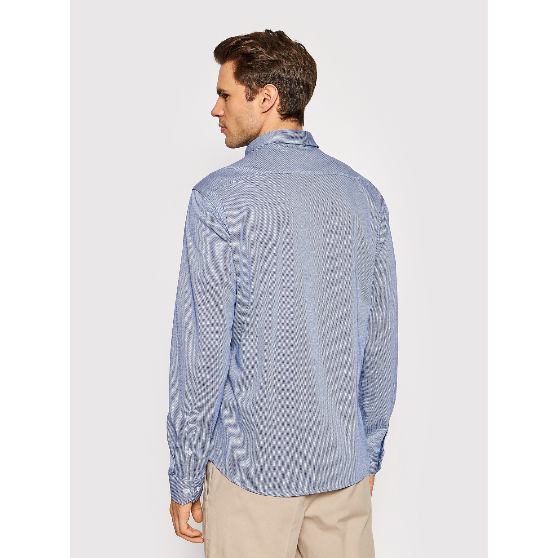 Boss Риза Biado _R 50449242 Син Regular Fit - Pepit.bg