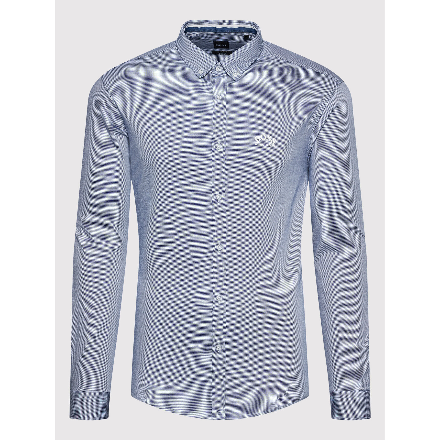 Boss Риза Biado _R 50449242 Син Regular Fit - Pepit.bg