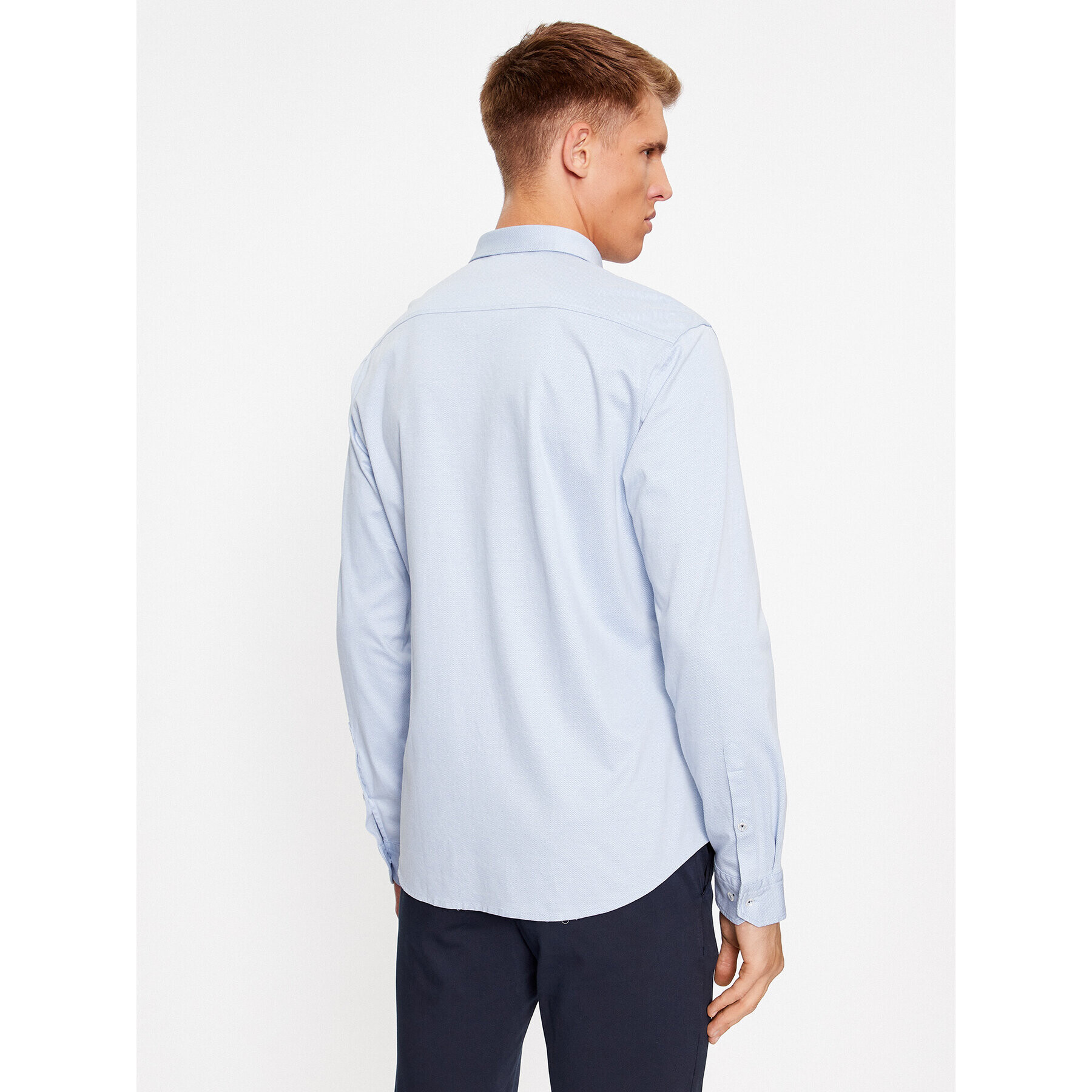 Boss Риза Biado_R 50497486 Син Regular Fit - Pepit.bg